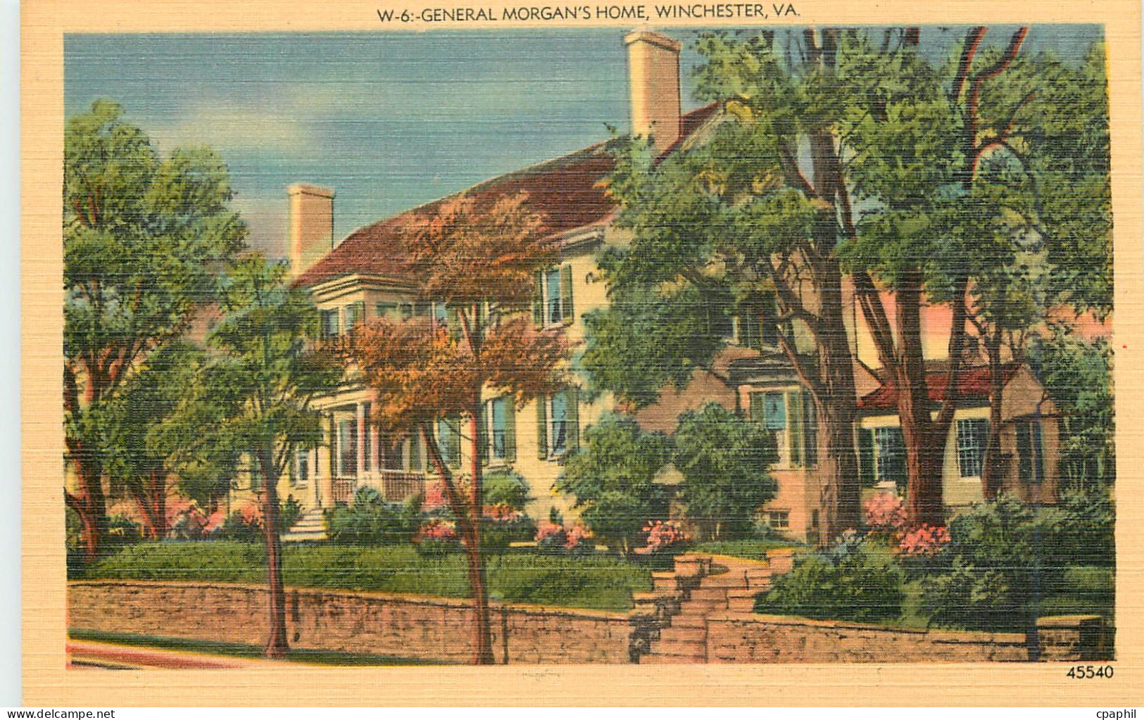 CPA Winchester General Morgan's Home