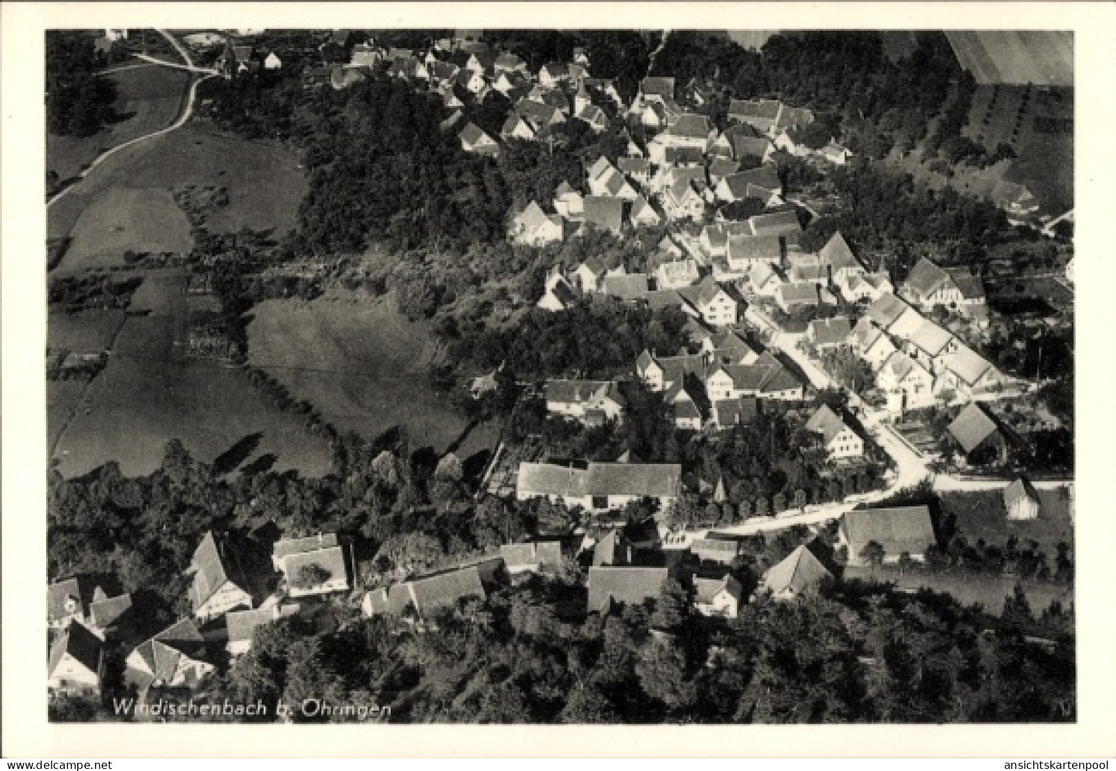 CPA Windischeschenbach in der Oberpfalz, Fliegeraufnahme