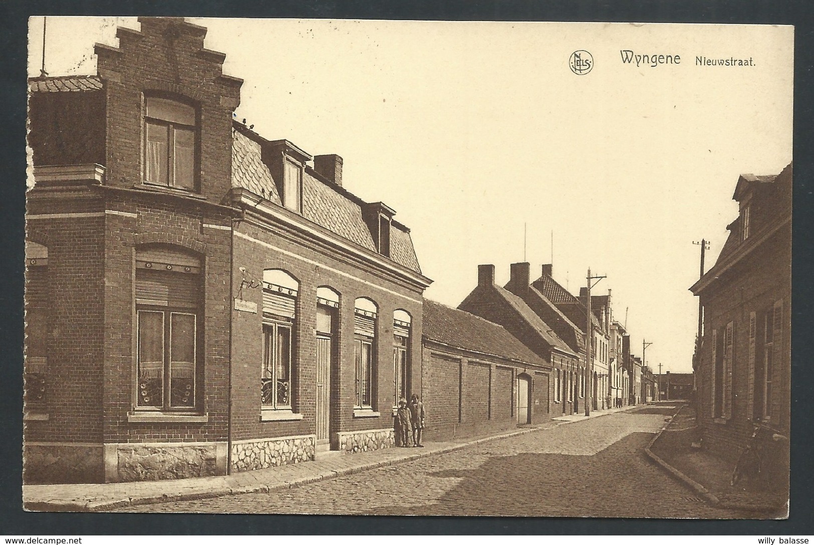 +++ CPA - WINGENE - WYNGENE - Nieuwstraat - Nels  //