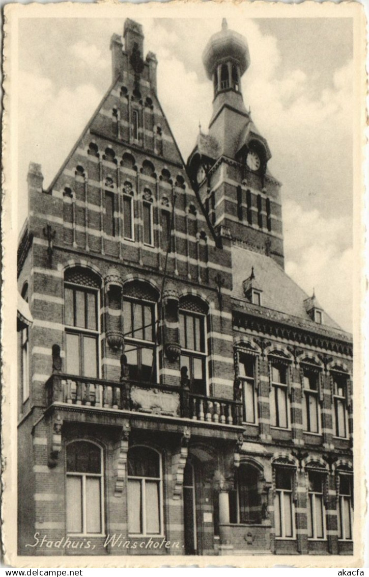 CPA Winschoten Stadhuis NETHERLANDS (728370)