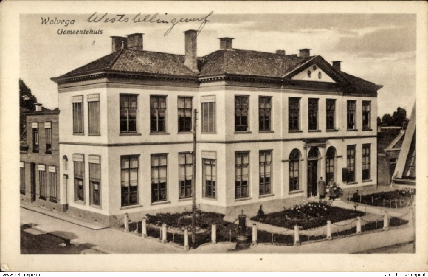 CPA Wolvega Friesland Niederlande, Gemeentehuis