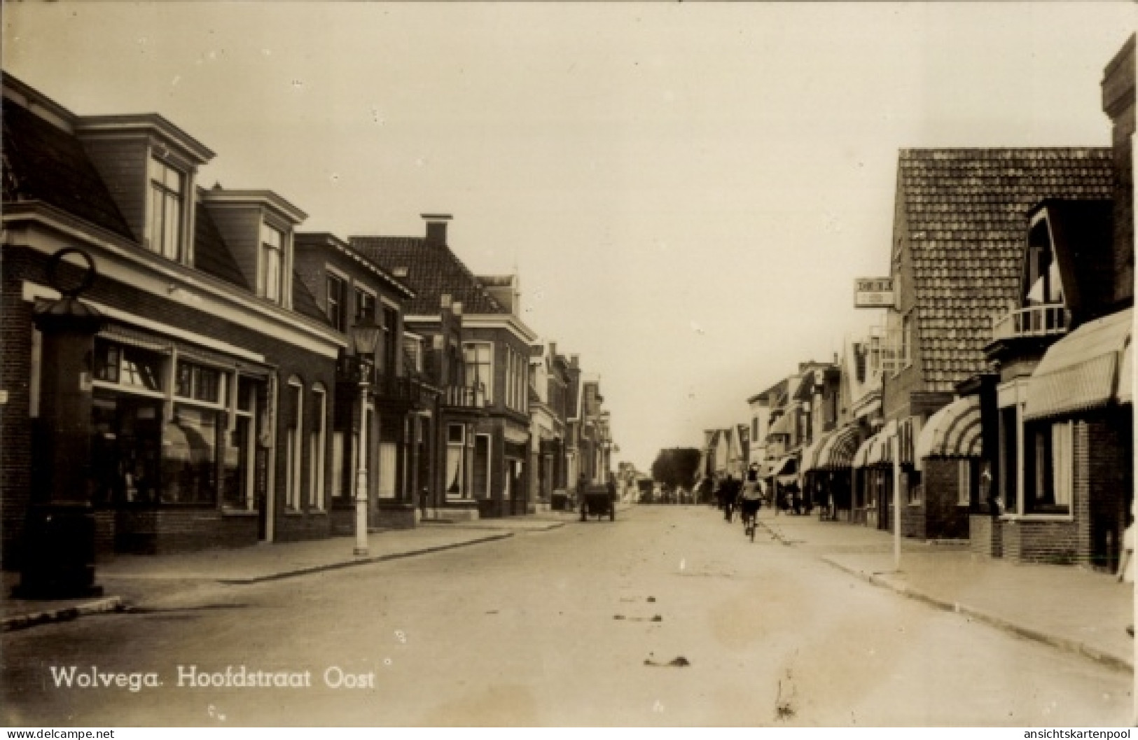 CPA Wolvega Friesland Niederlande, Hoofdstraat Oost