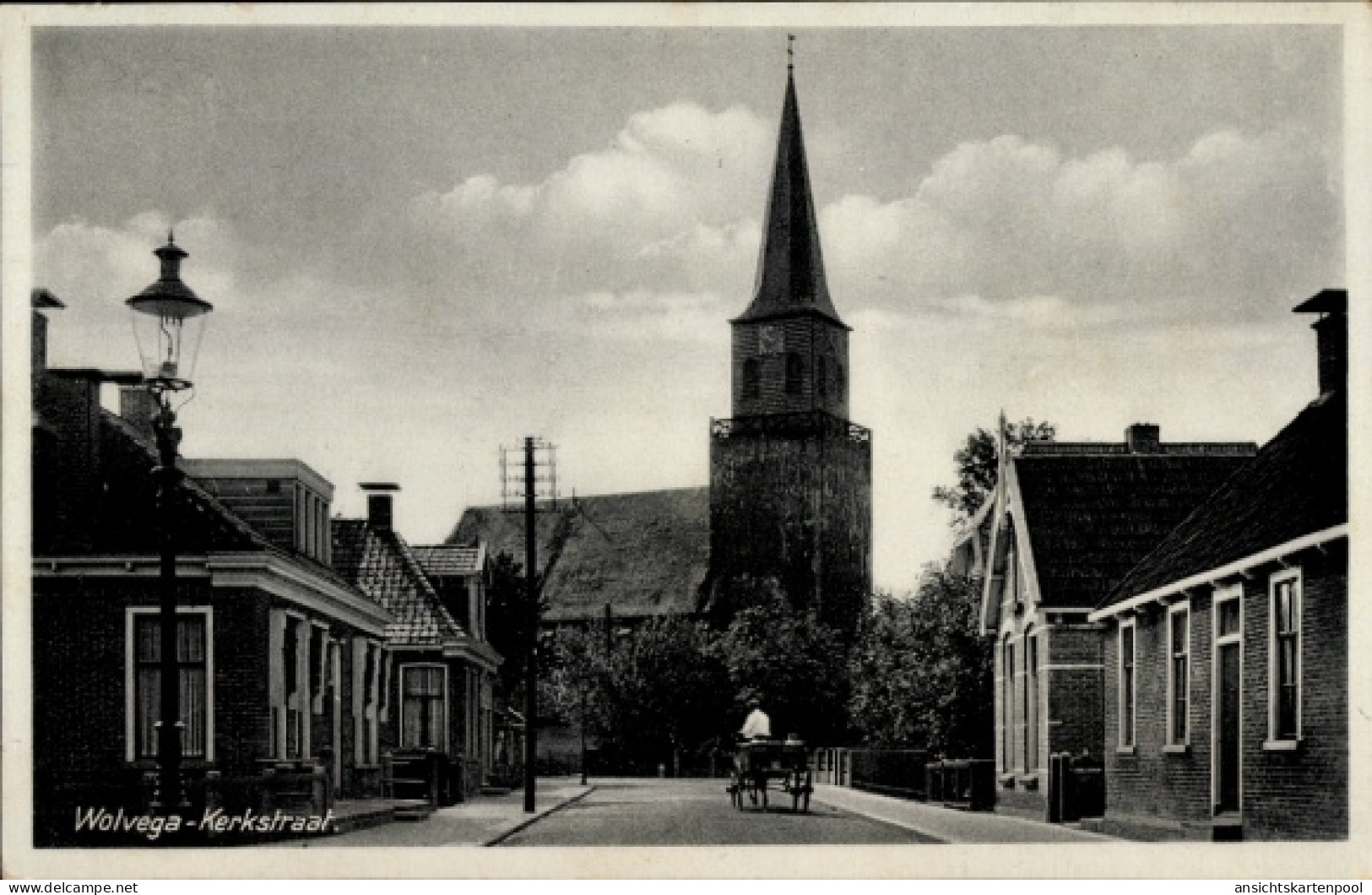CPA Wolvega Friesland Niederlande, Kerkstraat
