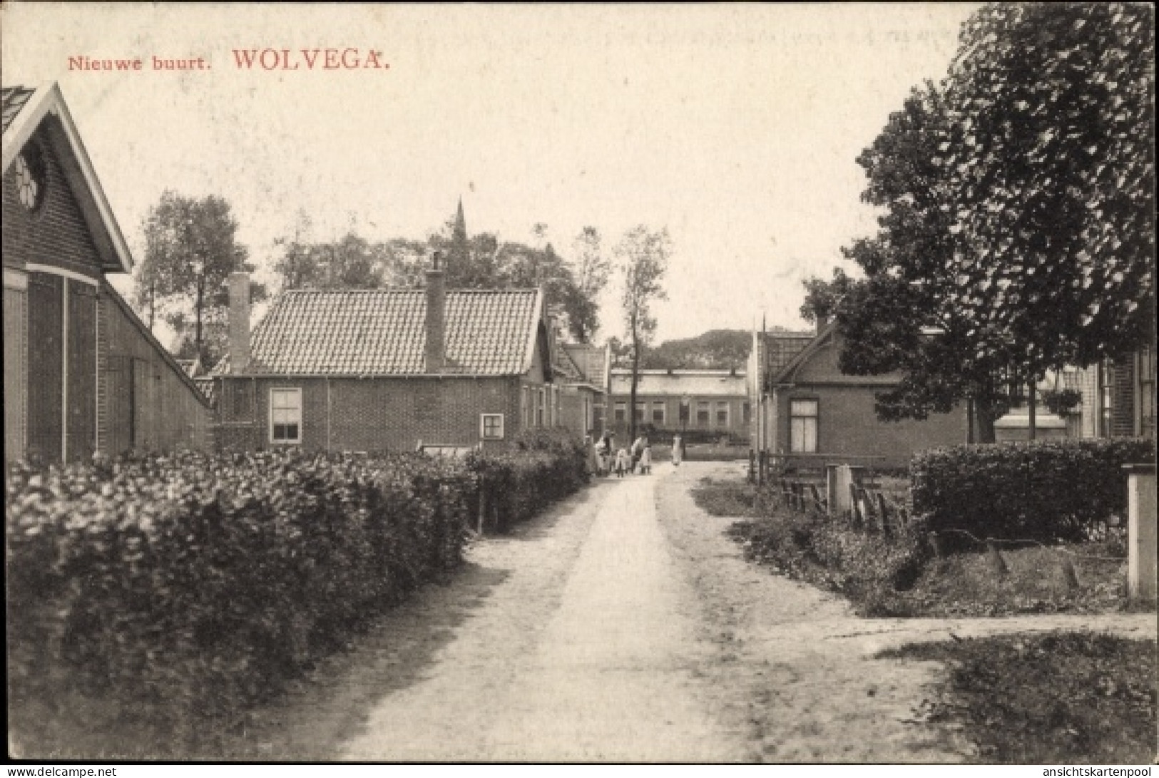 CPA Wolvega Friesland Niederlande, Nieuwe buurt