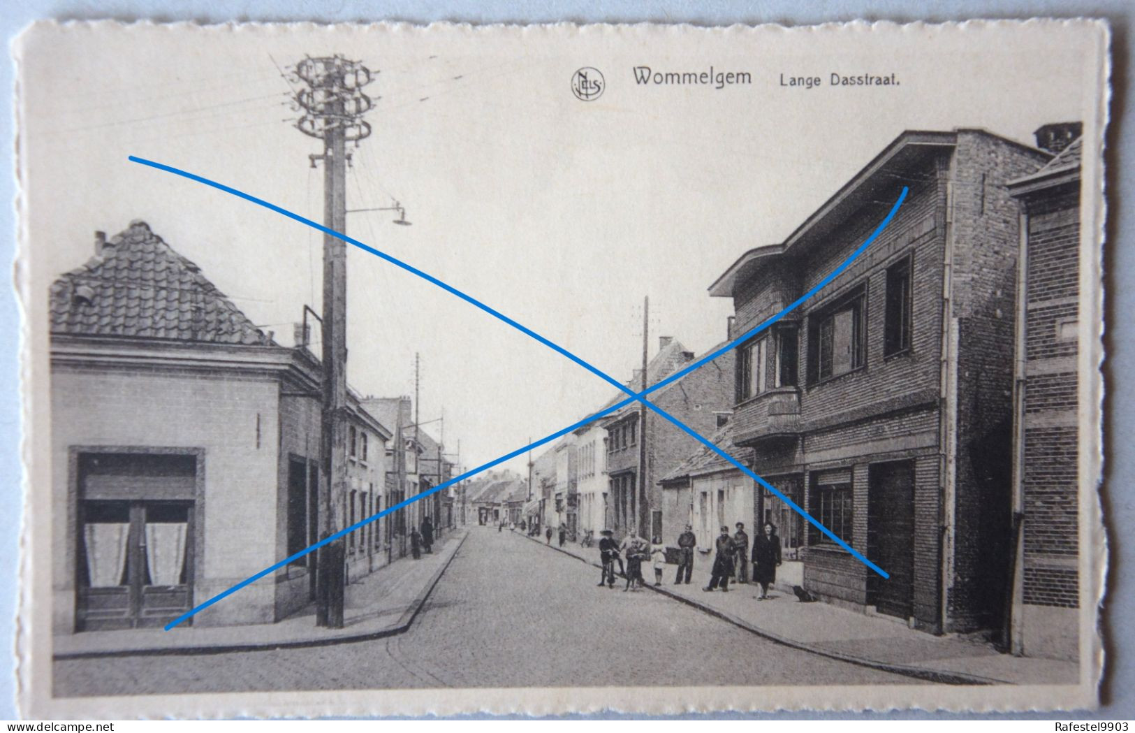 CPA WOMMELGEM Lange Dasstraat