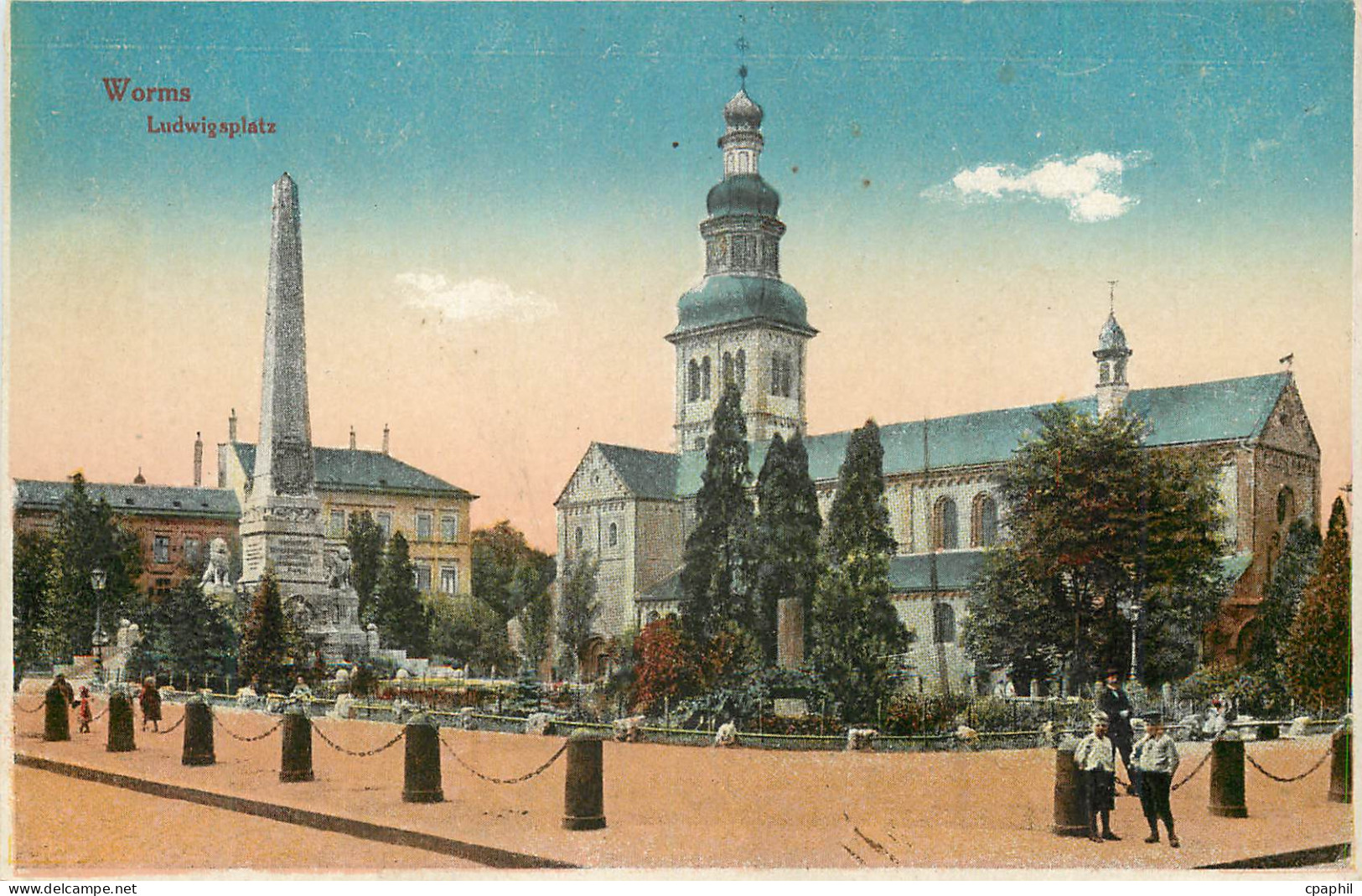CPA Worms Ludwigsplatz