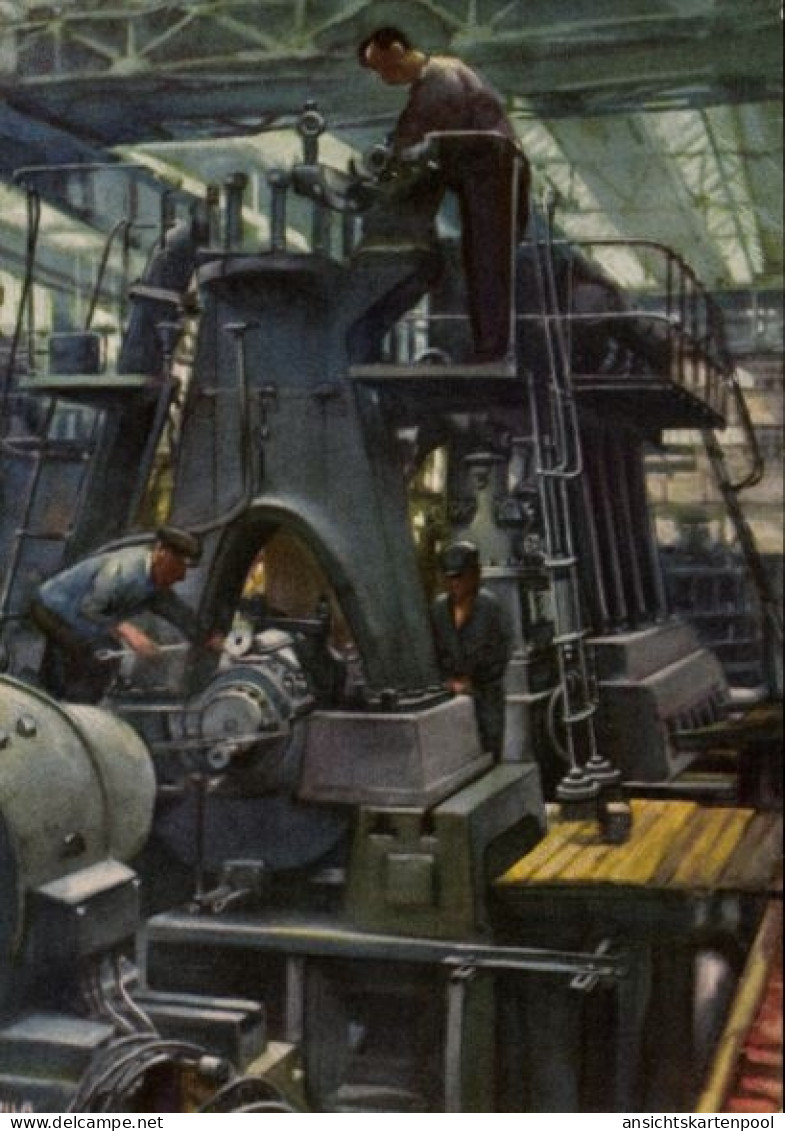 CPA Wrocław Breslau Schlesien, 200 Jahre Lauchhammer, Linke-Hofmann-Lauchhammer AG