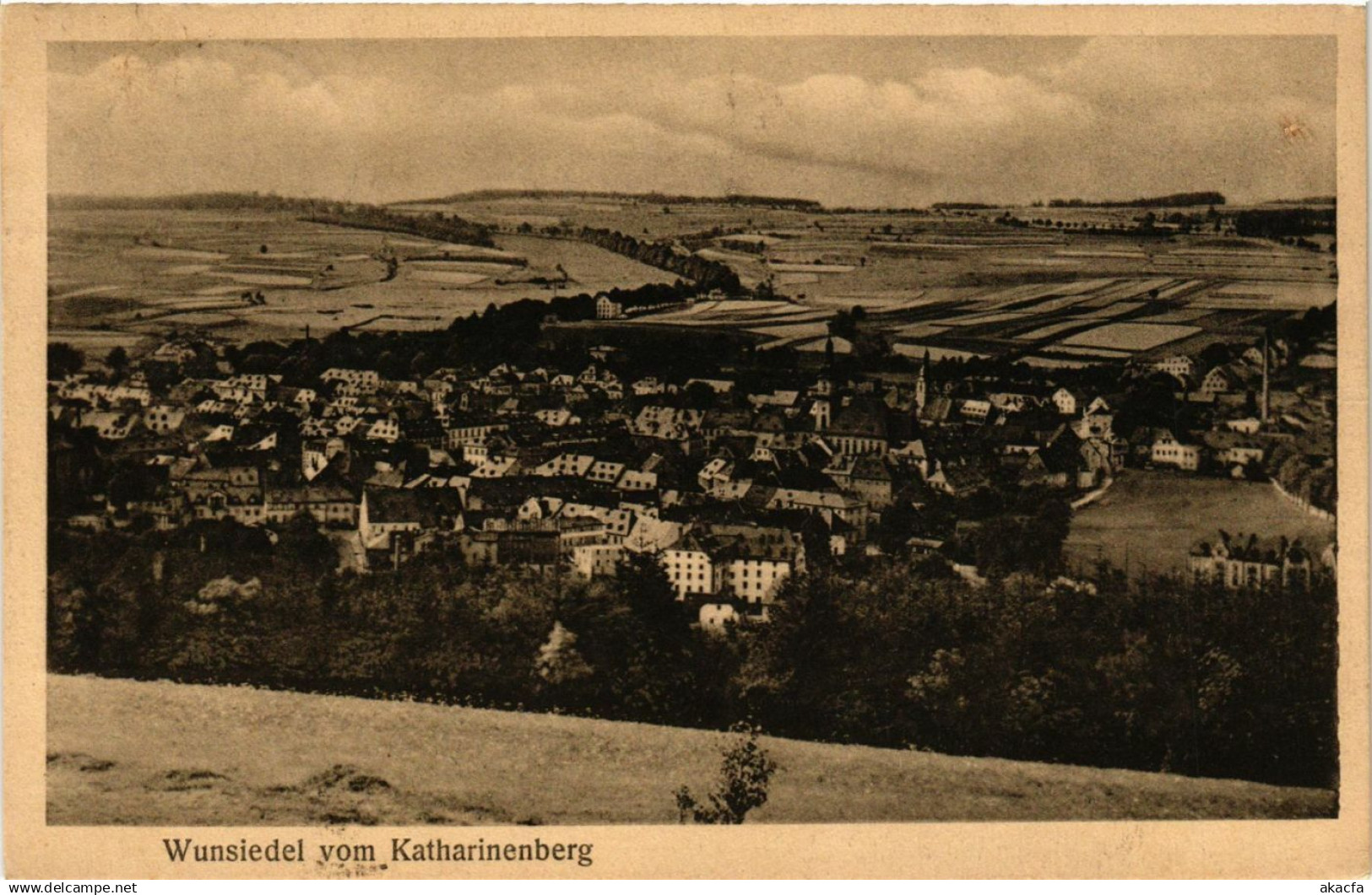 CPA Wunsiedel - Wunsiedel vom Katharinenberg GERMANY (964525)