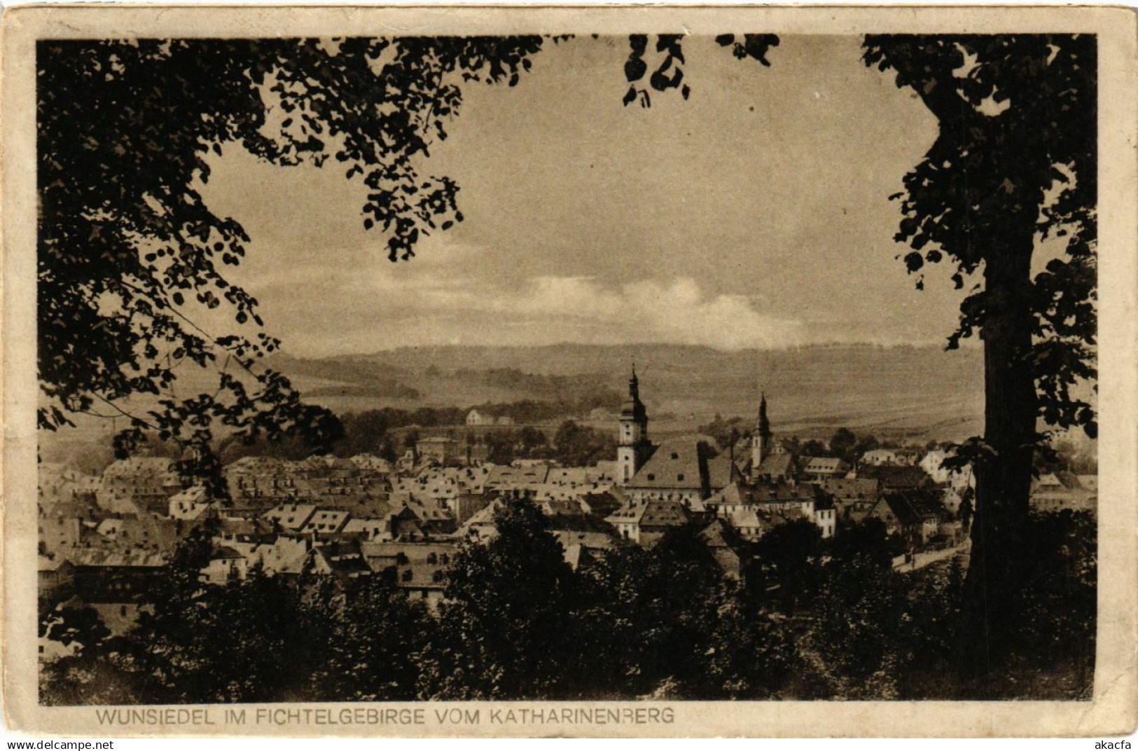 CPA Wunsiedel - Wunsiedel vom Katharinenberg GERMANY (964558)