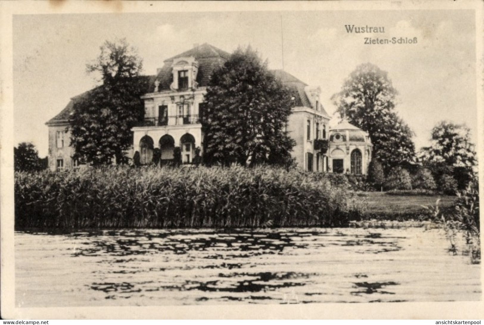 CPA Wustrau Altfriesack Fehrbellin in Brandenburg, Zieten-Schloss