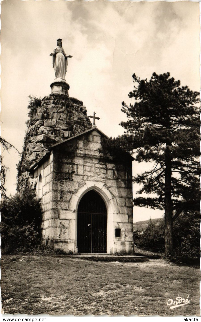 CPA YENNE - La Vierge (659091)