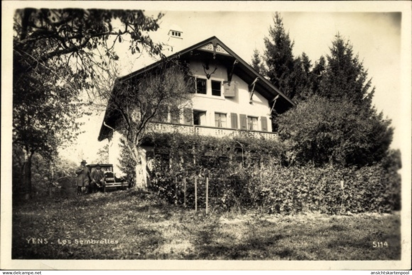 CPA Yens Kanton Waadt, Les Sembrettes