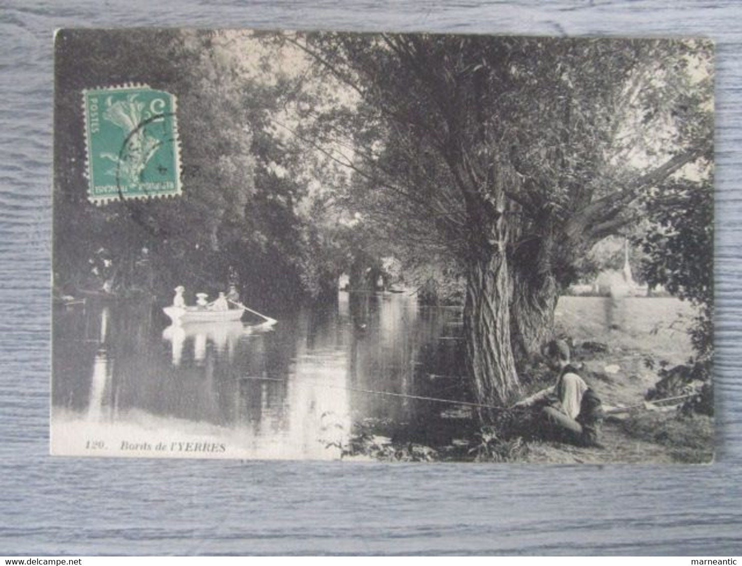 cpa Yerres(91)bords de l'Yerres