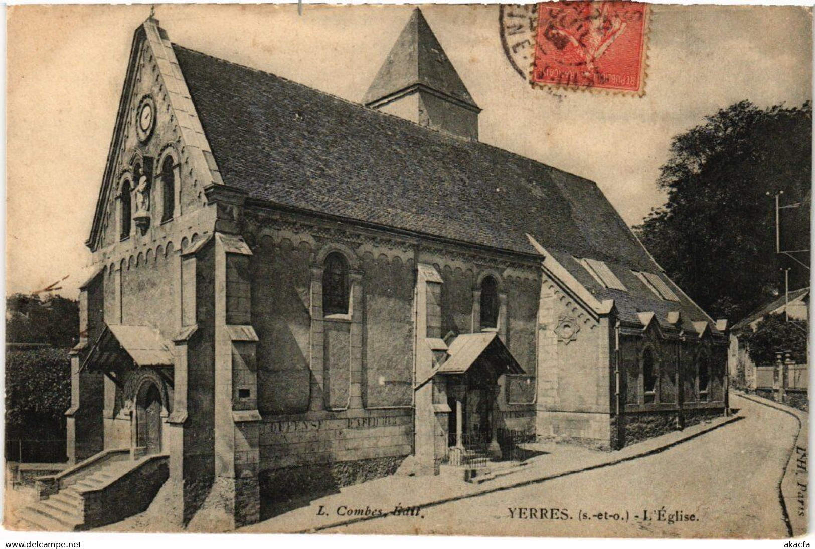 CPA YERRES Eglise (1354296)
