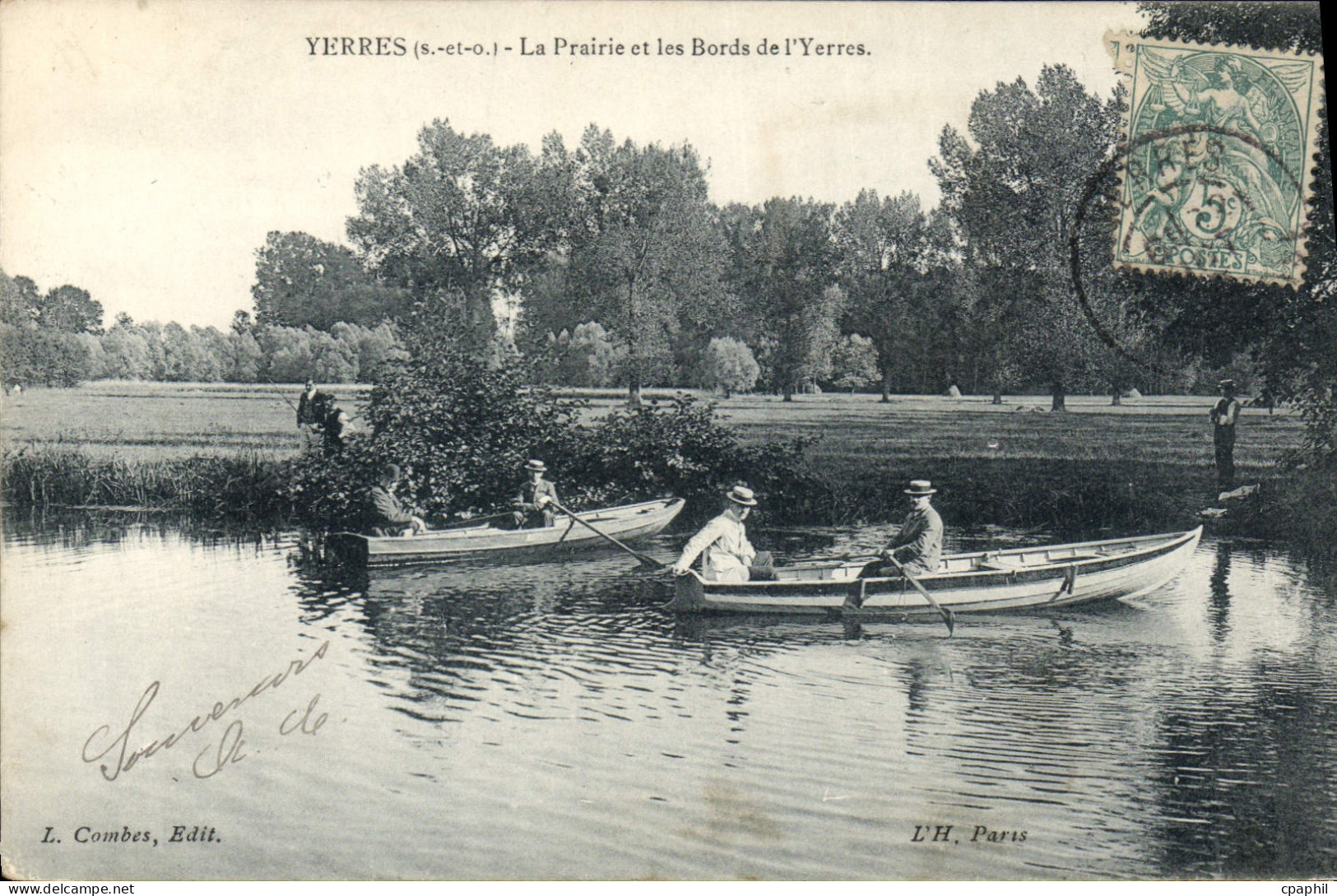 CPA Yerres La Prairie Et Les Bords De l'yerres