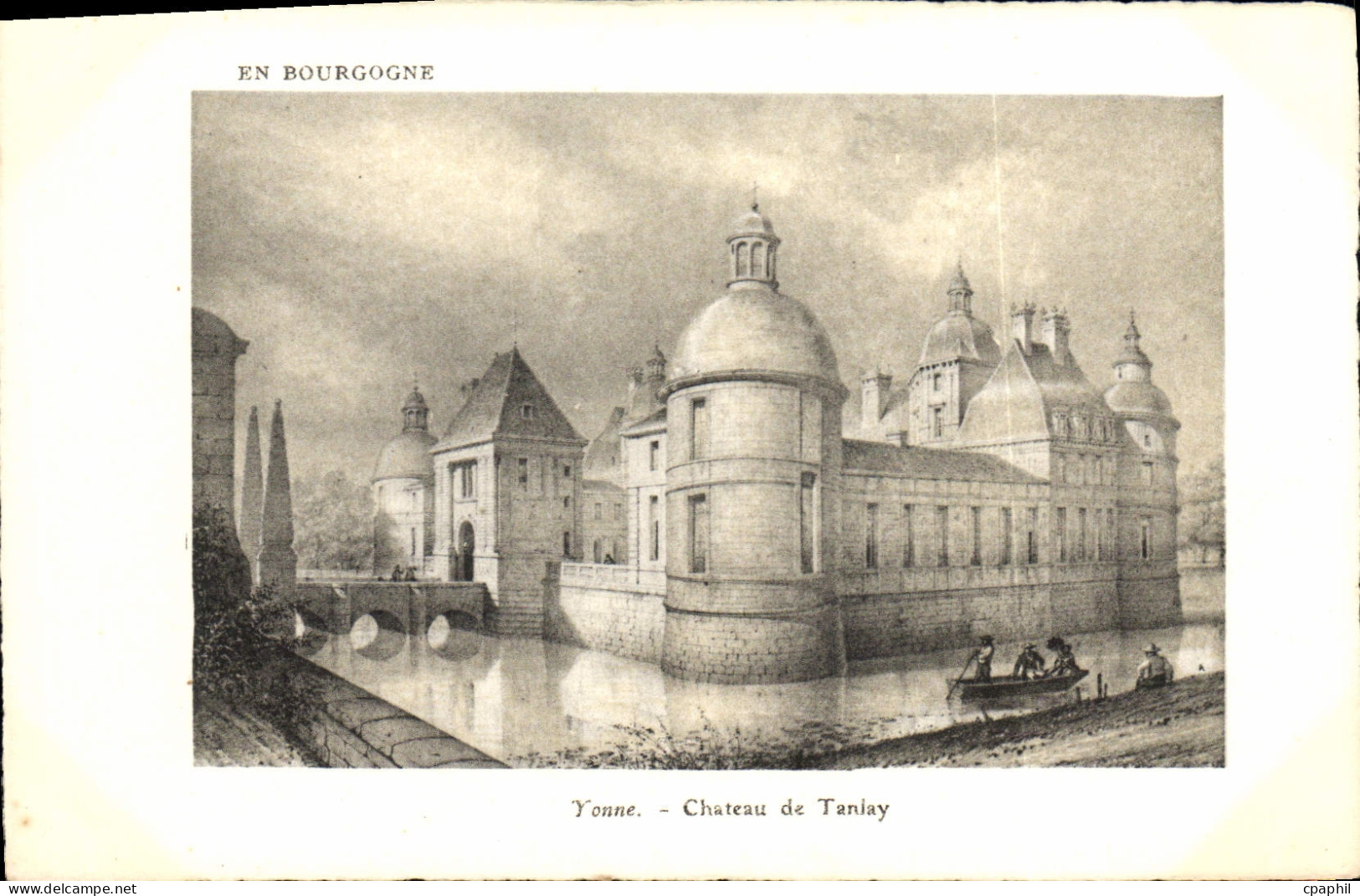 CPA Yonne Chateau de Tanlay