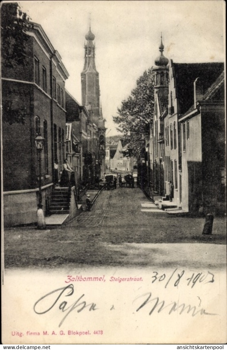 CPA Zaltbommel Gelderland, Steigerstraat