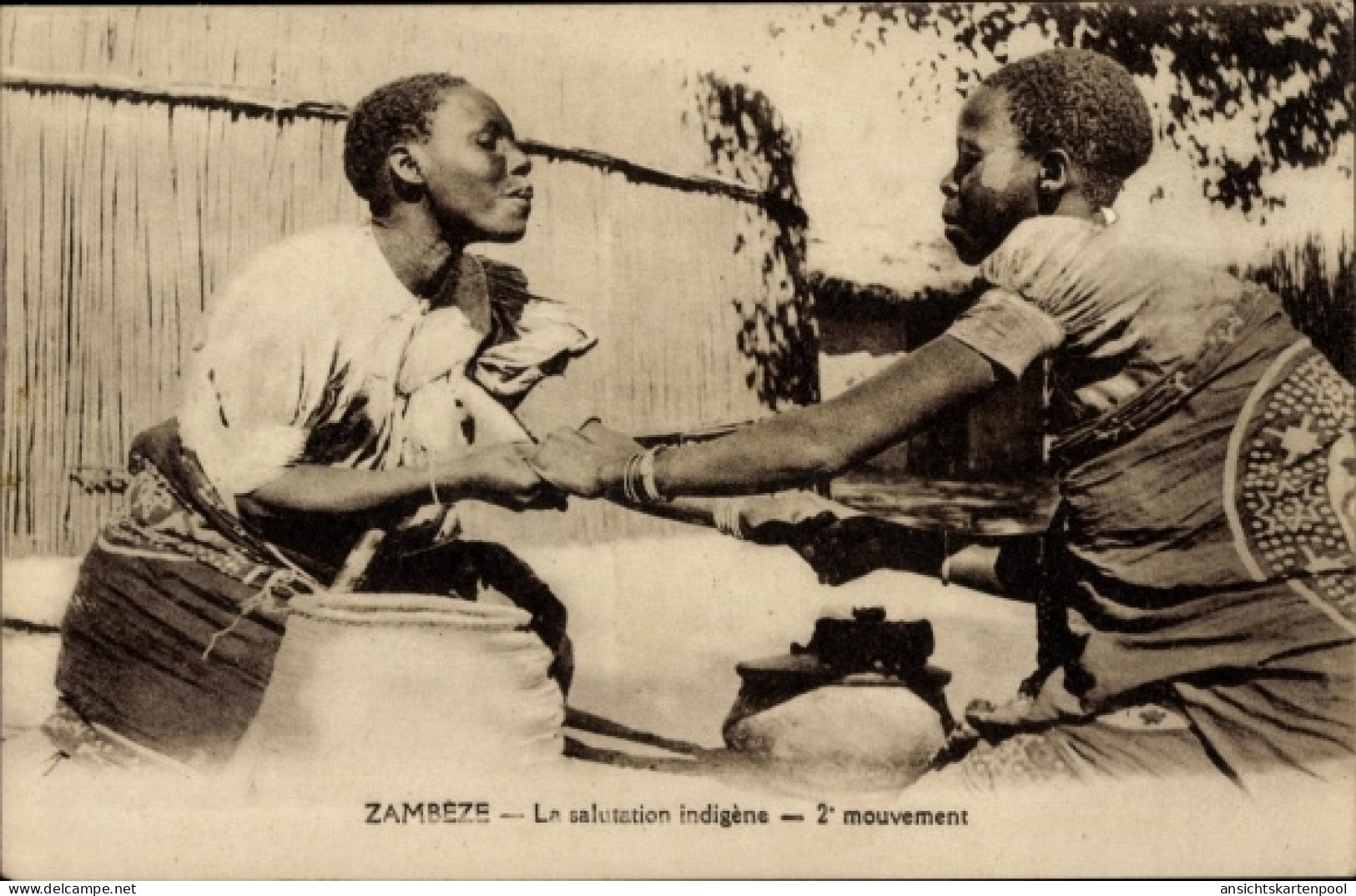 CPA Zambeze Sambia, Der indigene Gruß, 2. Satz