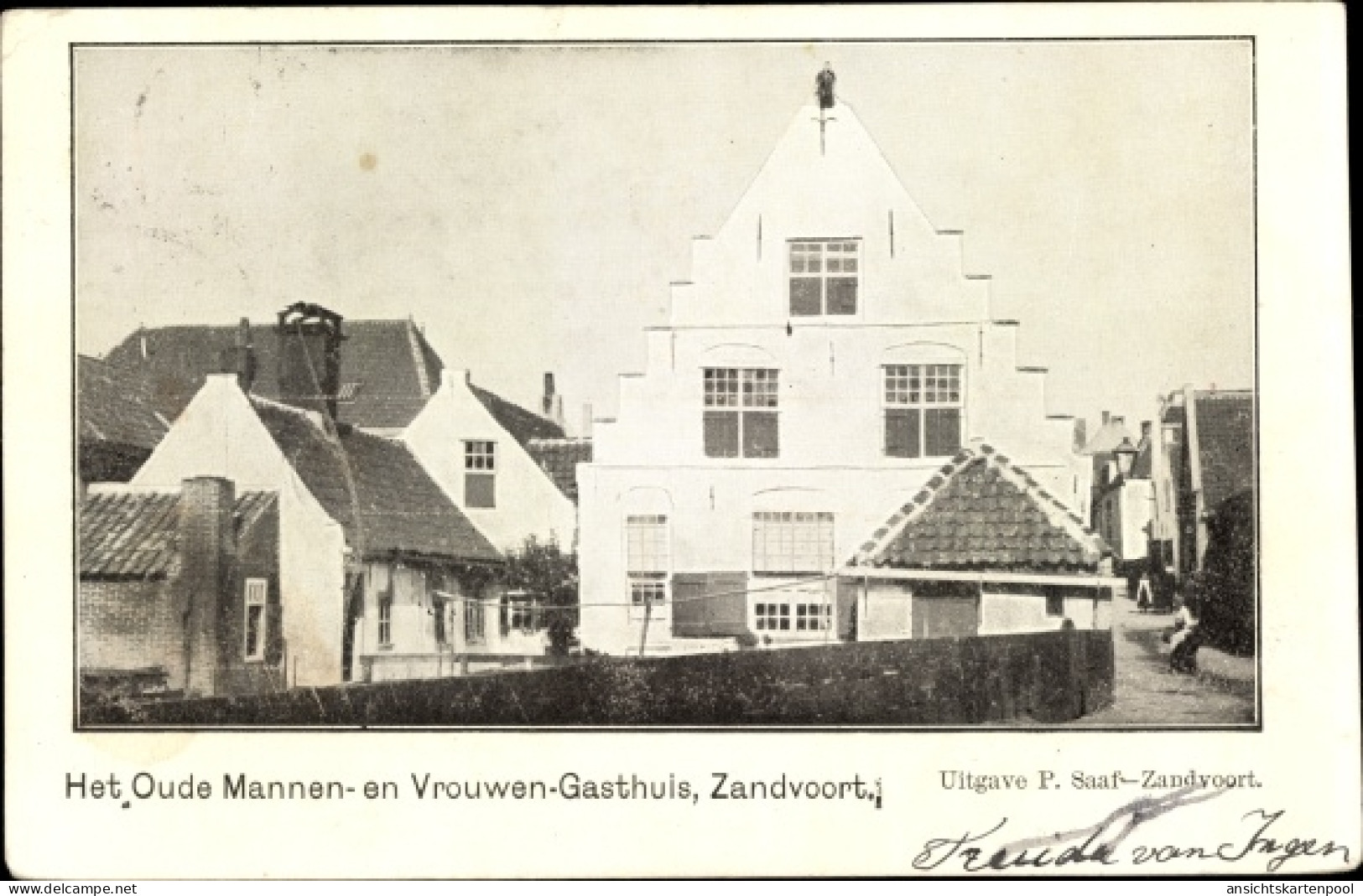 CPA Zandvoort Nordholland Niederlande, Het Oude Mannen- en Vrouwen Gasthuis
