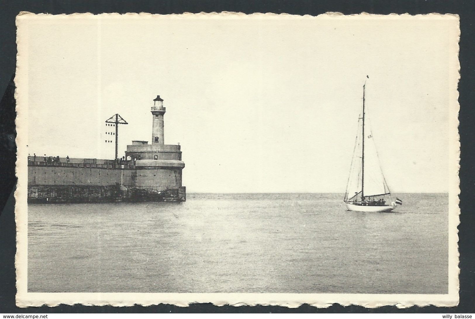 +++ CPA - ZEEBRUGGE - Vers la mer - De wijde wereld in - Nels //