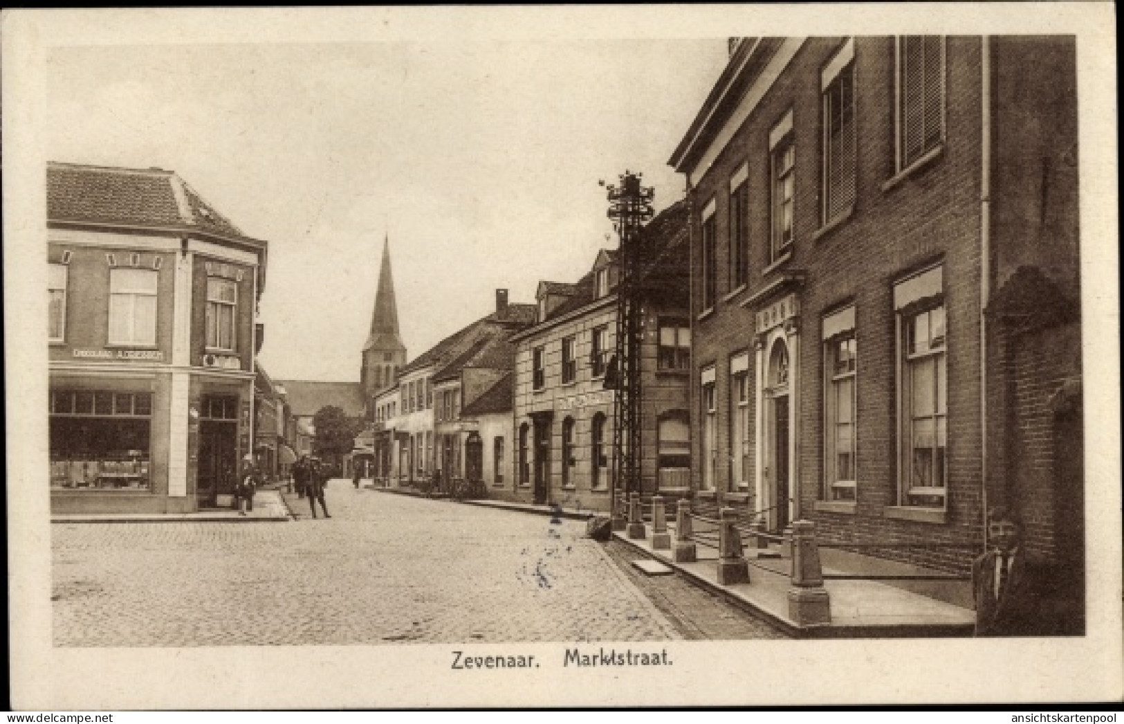 CPA Zevenaar Gelderland Niederlande, Marktstraat