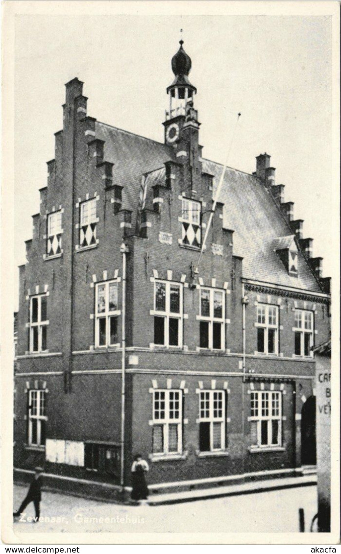 CPA ZEVENAAR Gemeentehuis NETHERLANDS (713455)
