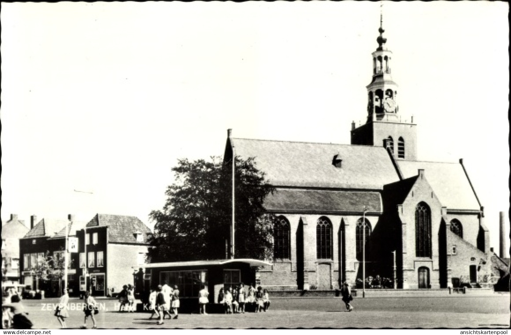 CPA Zevenbergen Nordbrabant, Herv. Kerk