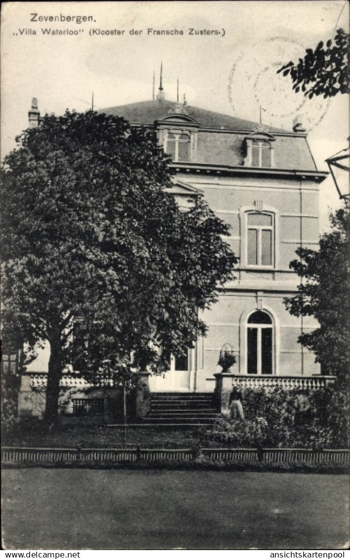 CPA Zevenbergen Nordbrabant, Villa Waterloo