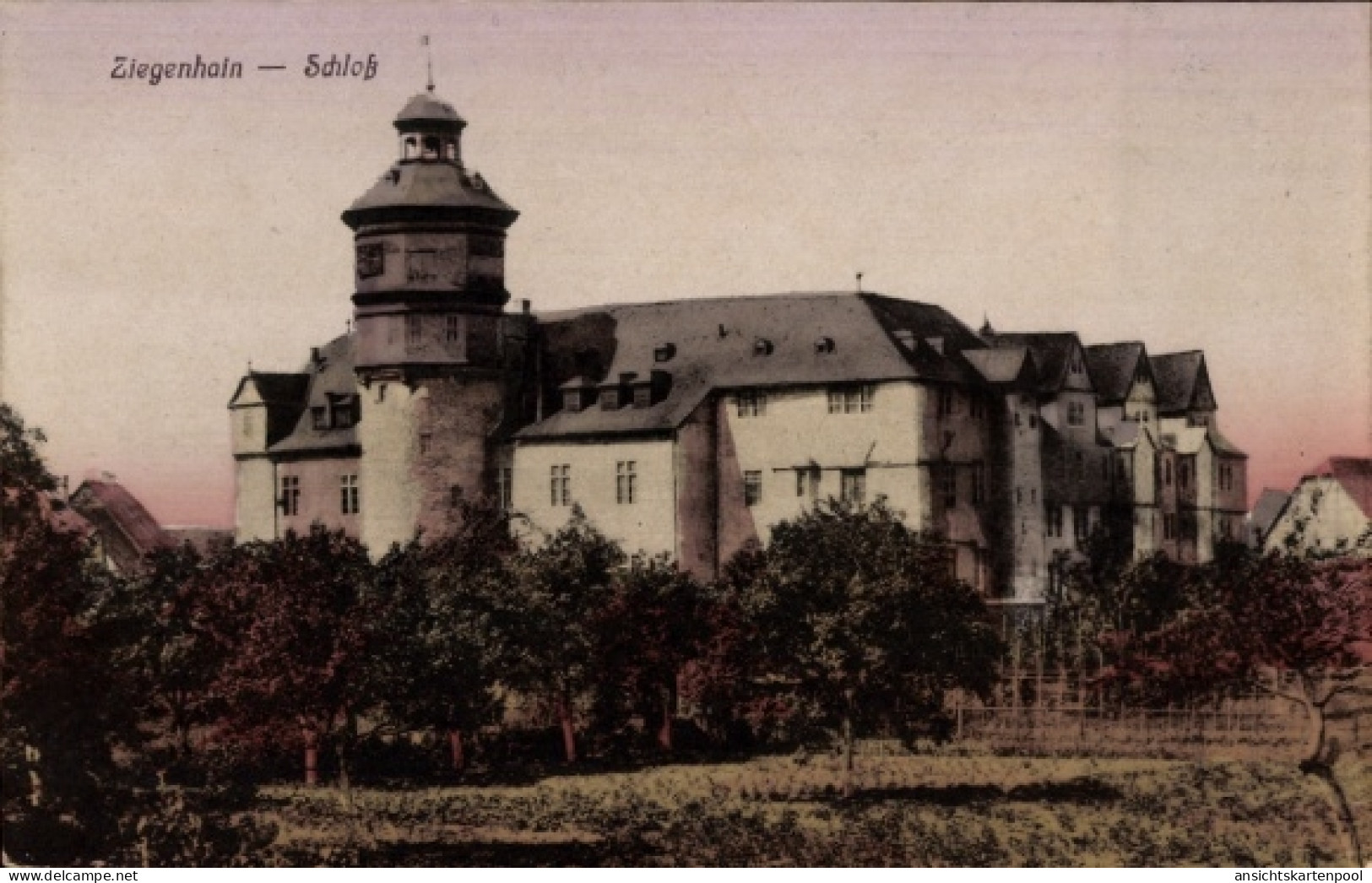 CPA Ziegenhain Schwalmstadt in Hessen, Schloss