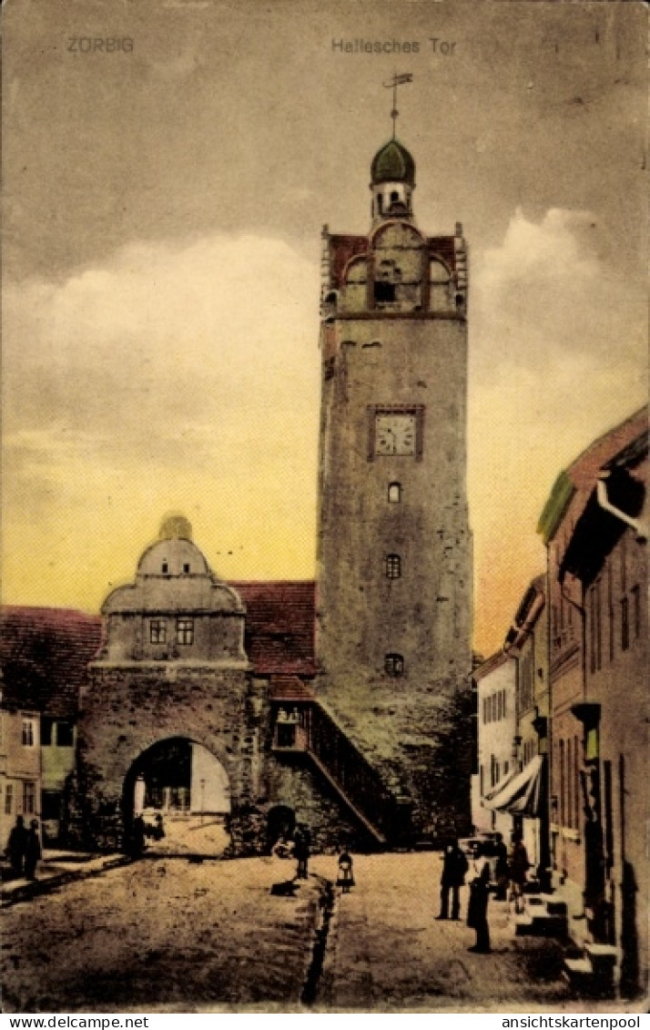 CPA Zörbig in Anhalt, Hallesches Tor