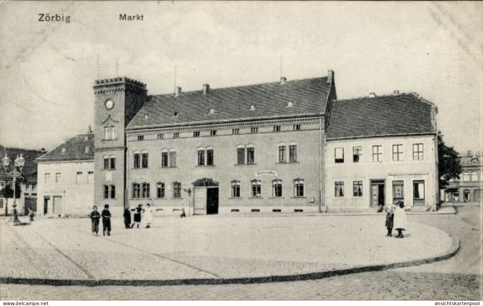 CPA Zörbig in Anhalt, Markt