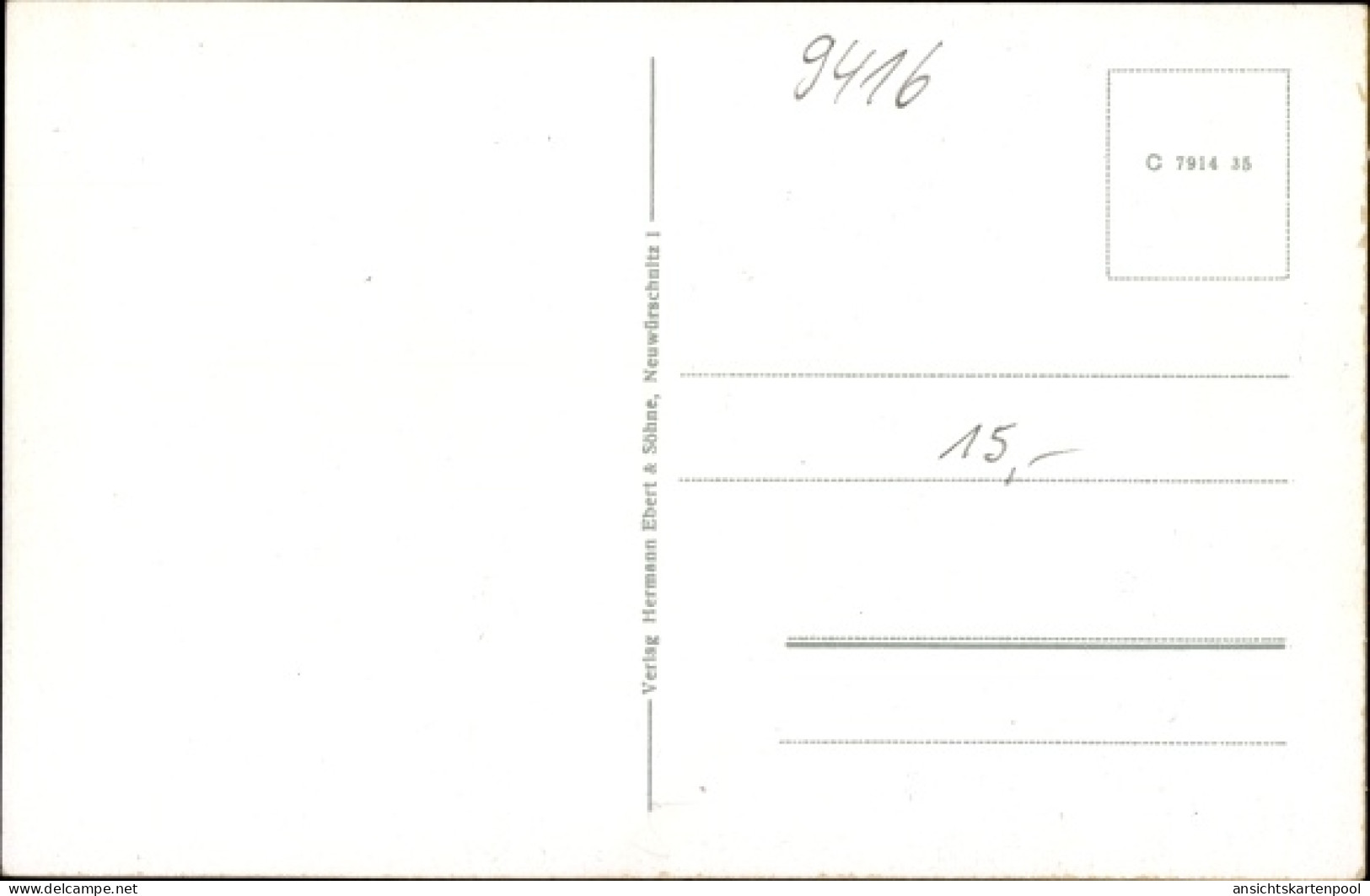 CPA Zschorlau Erzgebirge, Mittlerer Ortsteil, Kirche, Herzogstraße