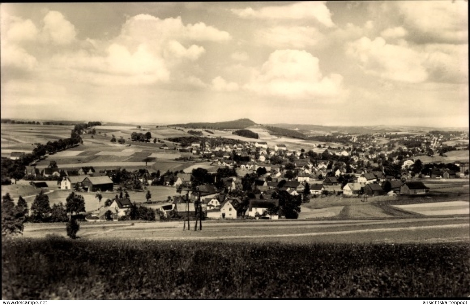 CPA Zschorlau im Erzgebirge, Panorama