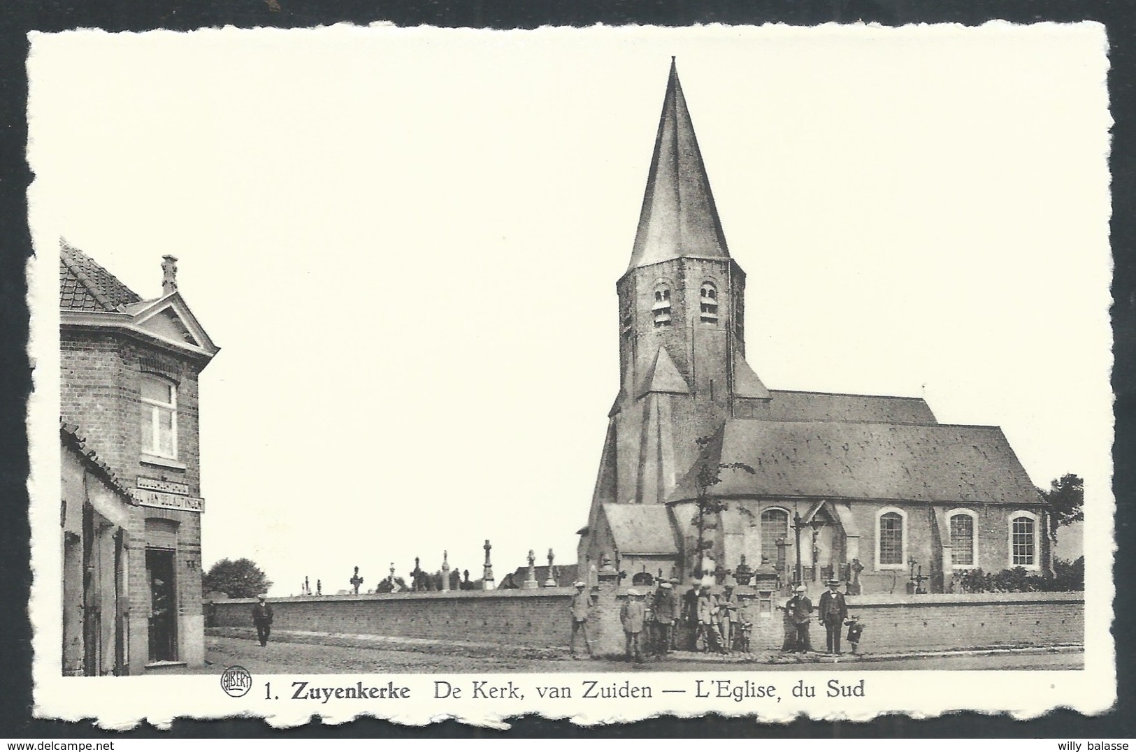 +++ CPA - ZUYENKERKE - ZUIENKERKE - De kerk van zuiden - Eglise - Carte Animée  //