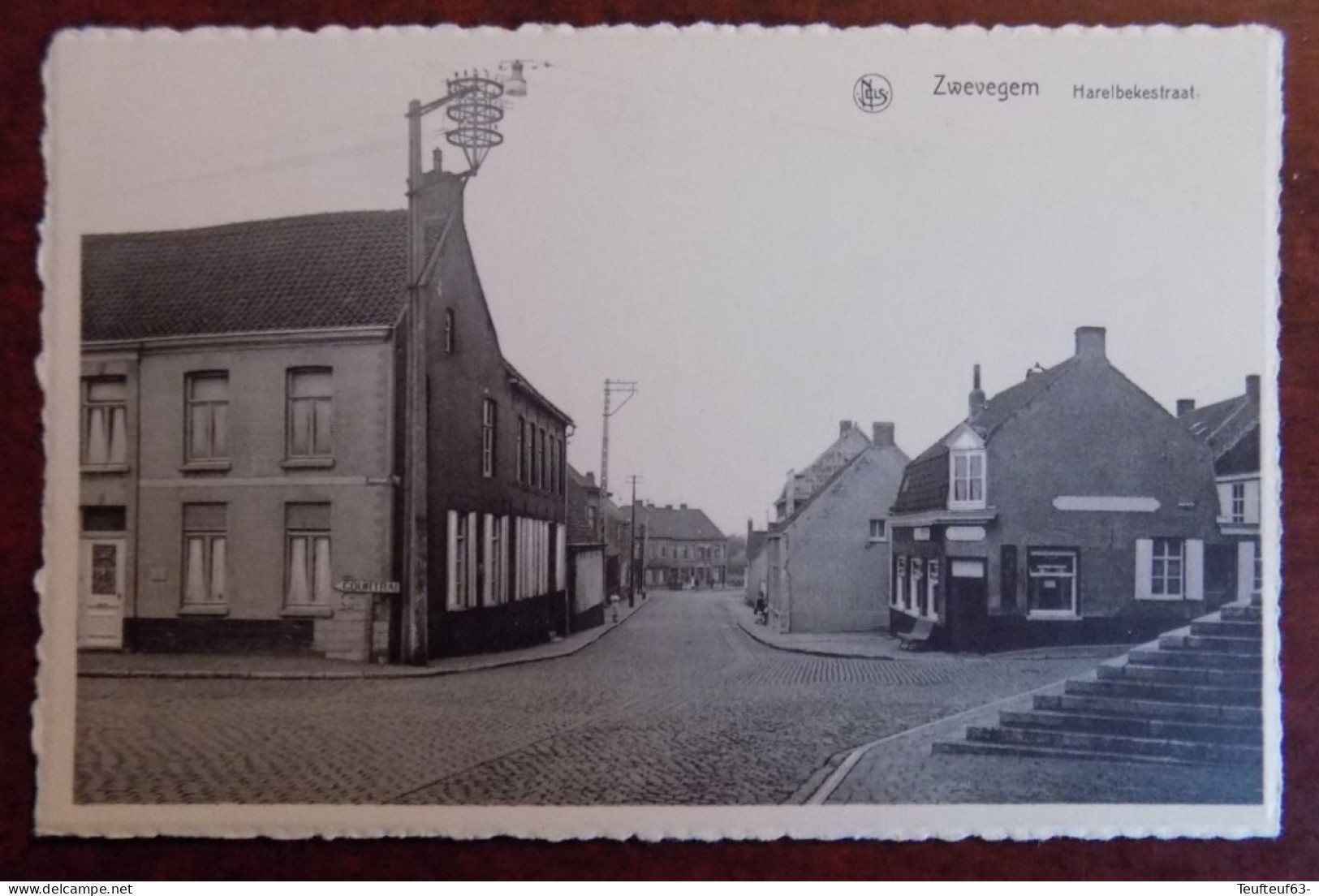 Cpa Zwevegem ; Harelbekestraat