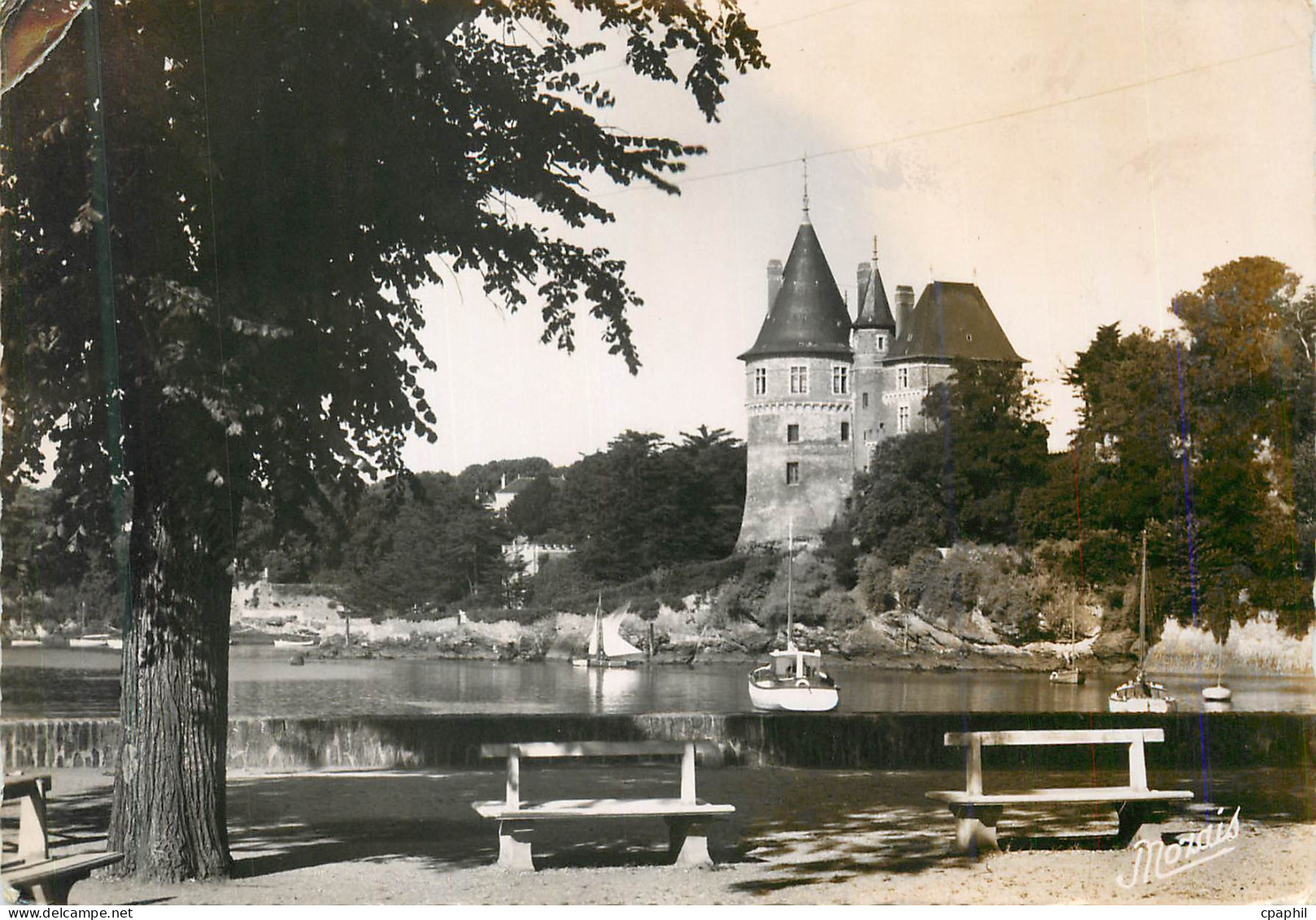 CPM 15 b pornic (l i) le  chateau
