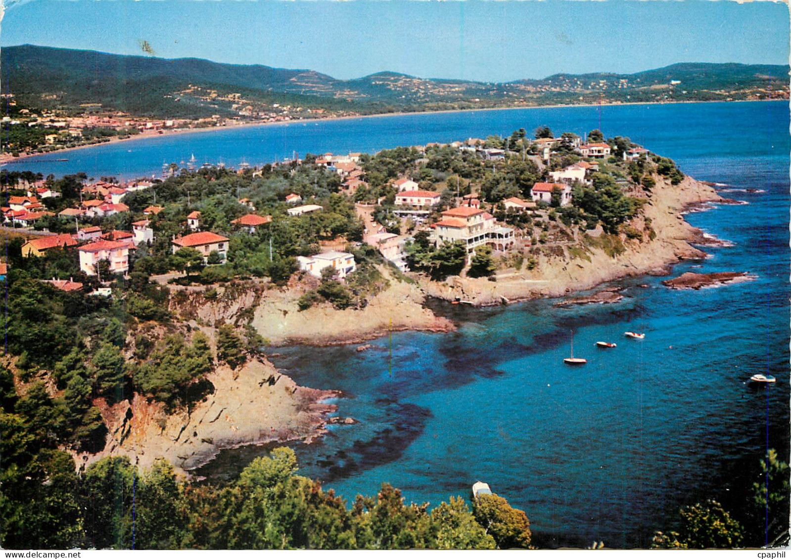 CPM 1539 cavalaire sur mer (var) le cap et vue sur croix valmer