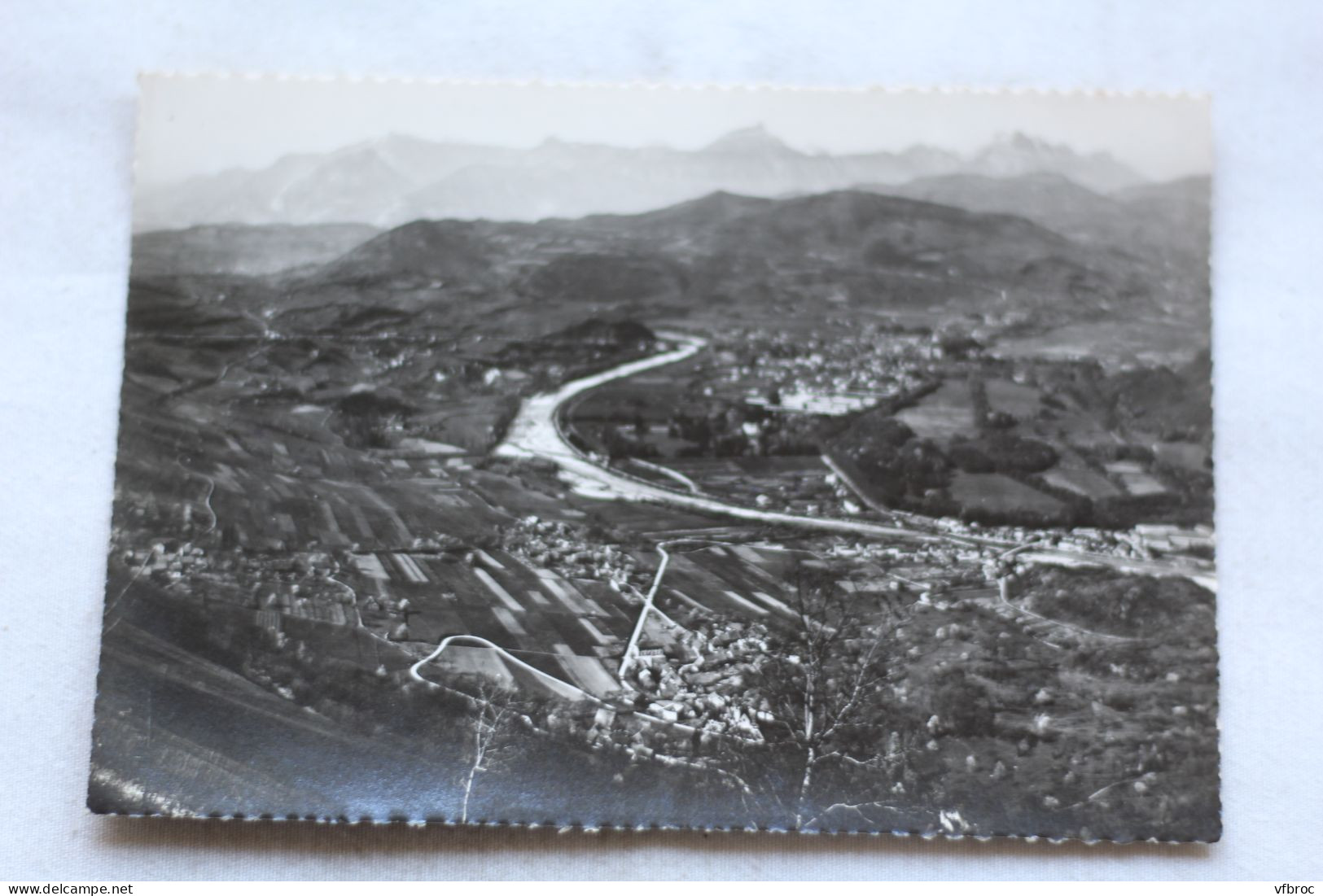 Cpm 1949, Vizille, vue générale, Isère 38