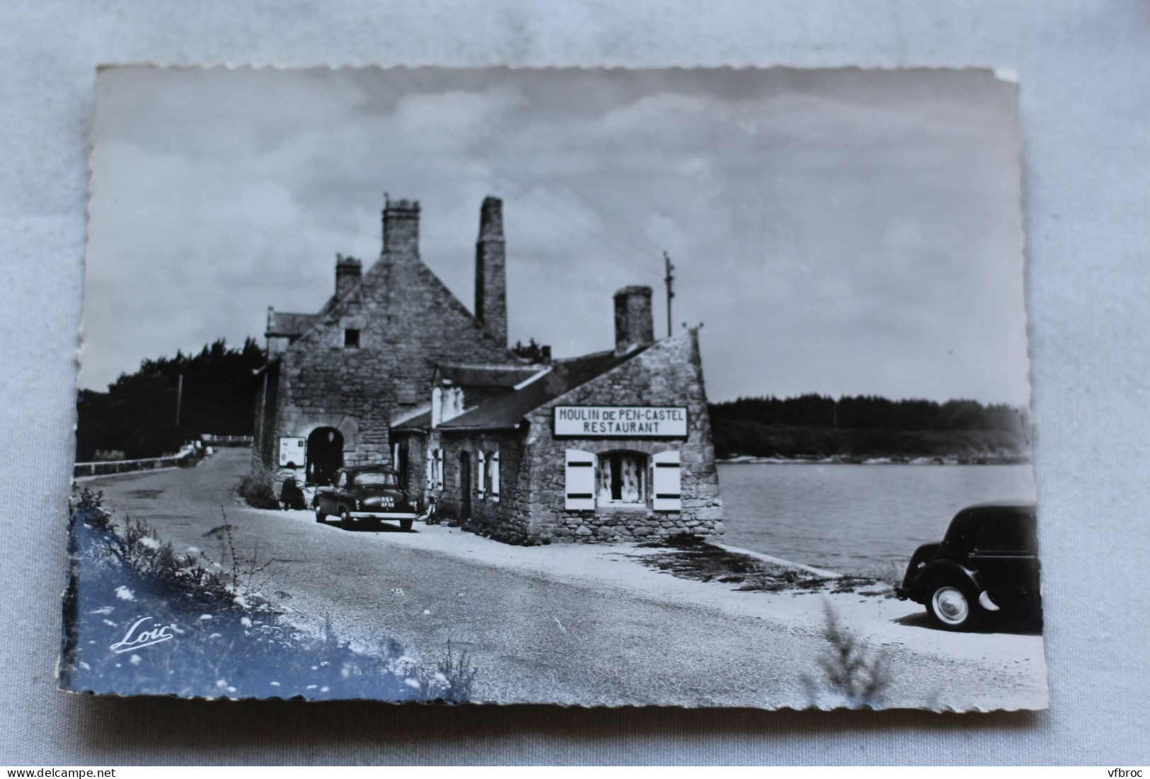 Cpm 1957, Arzon, Port Navalo, moulin de Pen Castel, Morbihan 56