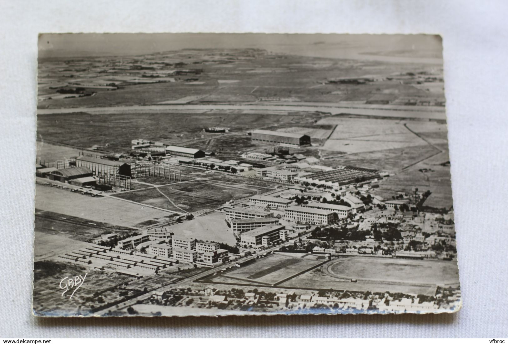 Cpm 1957, Rochefort, vue aérienne de la base de Rochefort, Charente Maritime 17