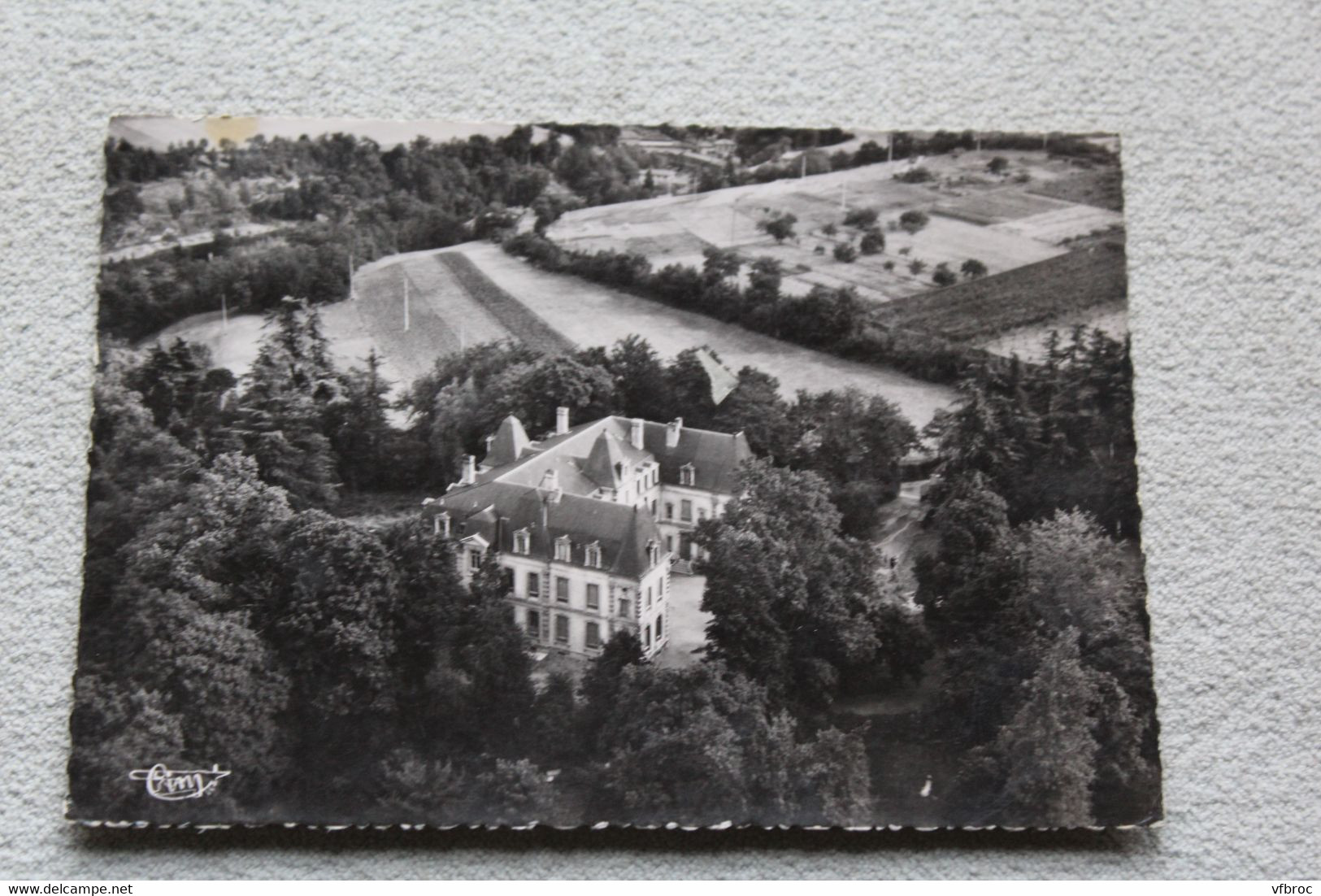Cpm 1958, saint Paul en Jarez, école de plein air, vue aérienne, Loire 42