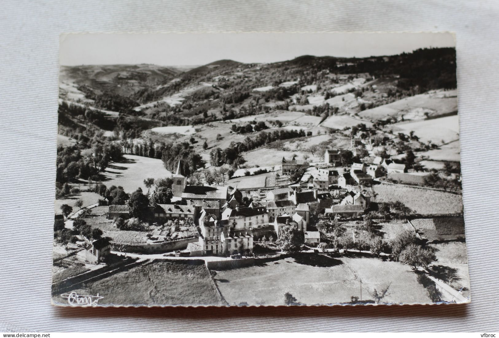 Cpm 1961, Espeyrac, vue générale, Aveyron 12
