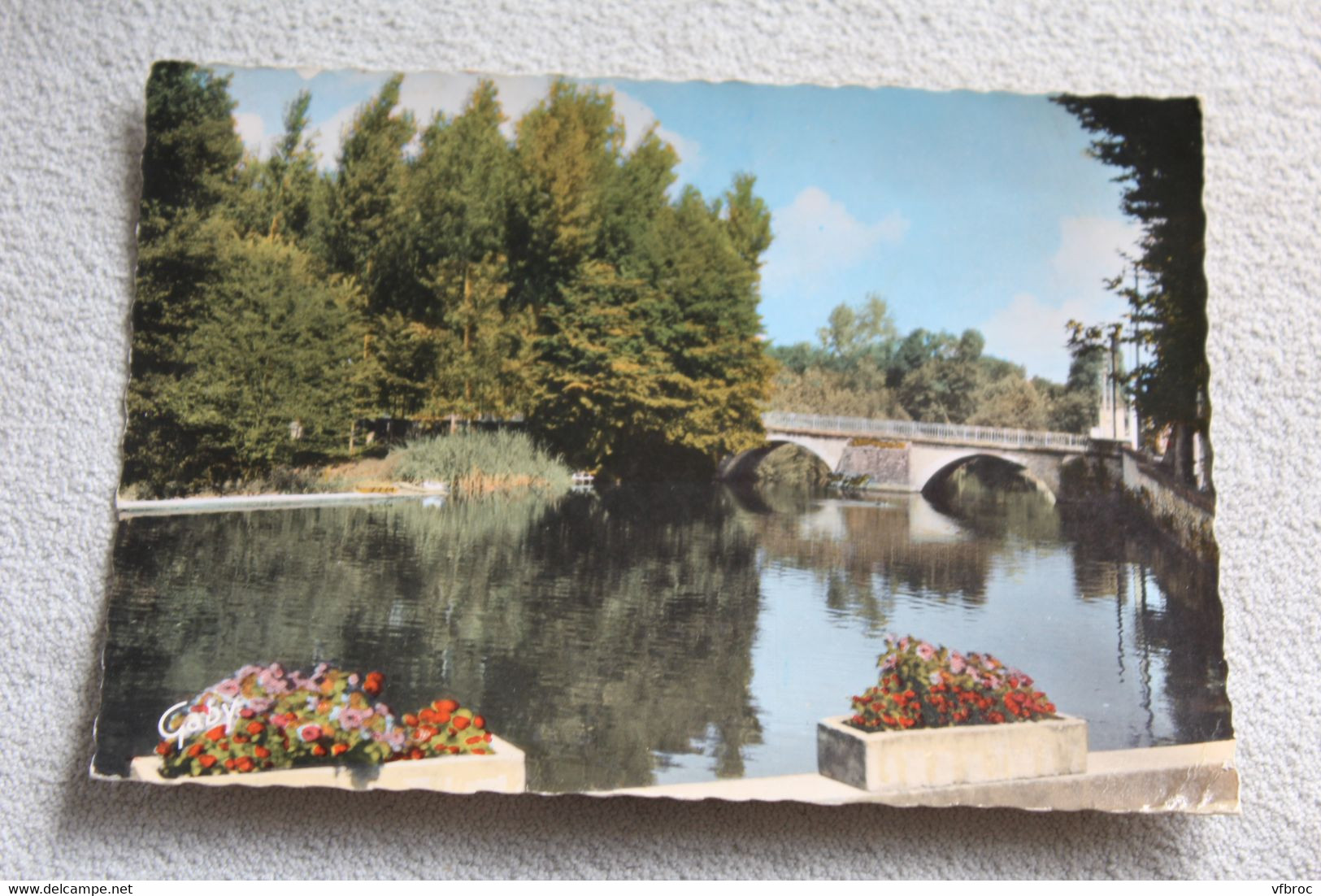 Cpm 1963, Eymet, le vieux port sur le Dropt, Dordogne 24