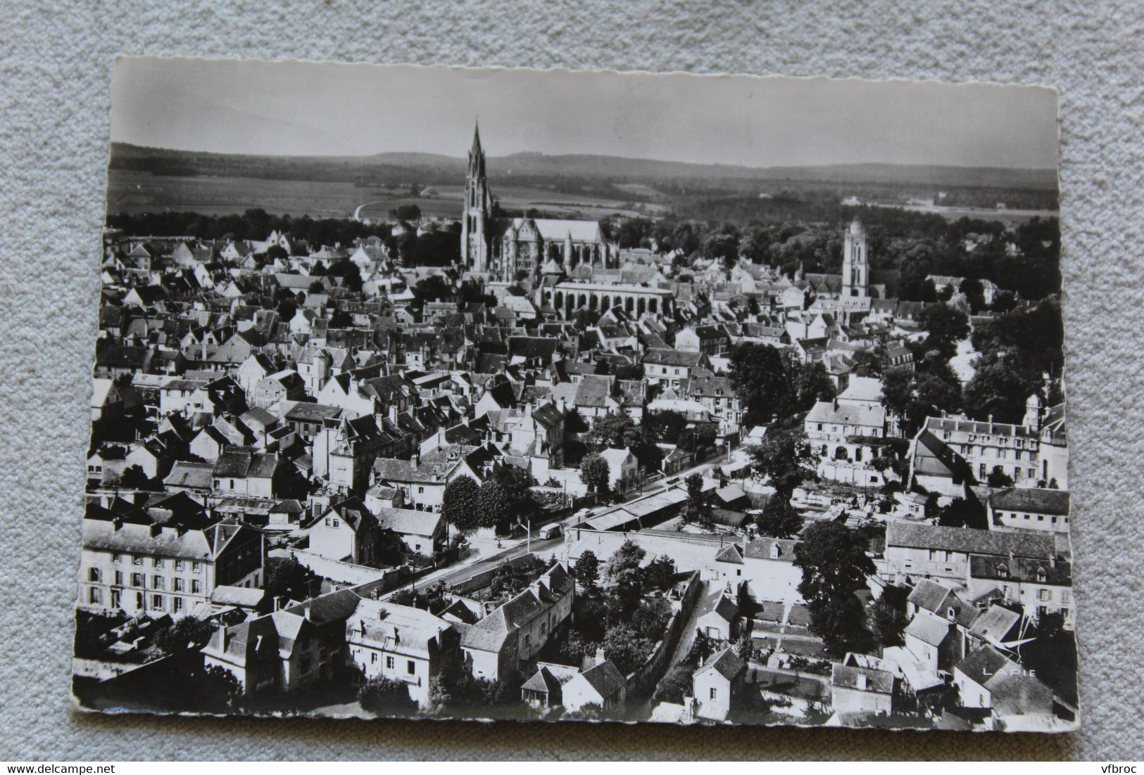 Cpm 1963, Senlis, vue d'ensemble, Oise 60