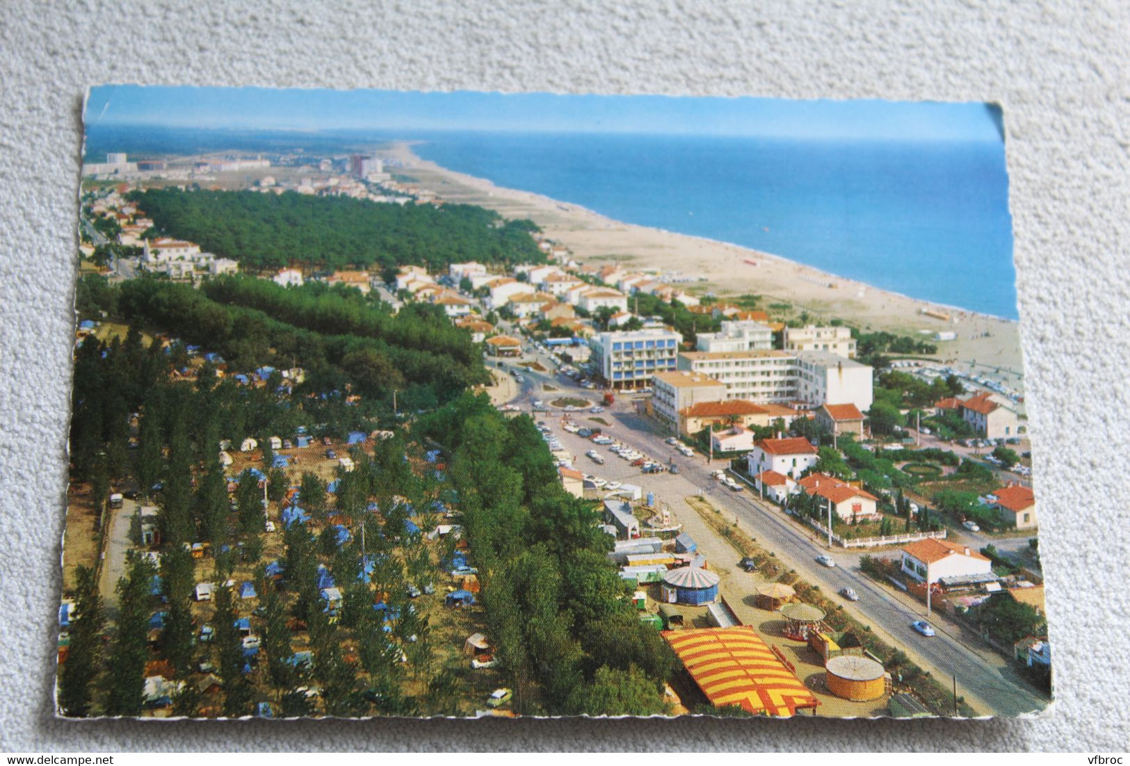 Cpm 1966, Argelès sur mer, vue générale, Pyrénées orientales 66