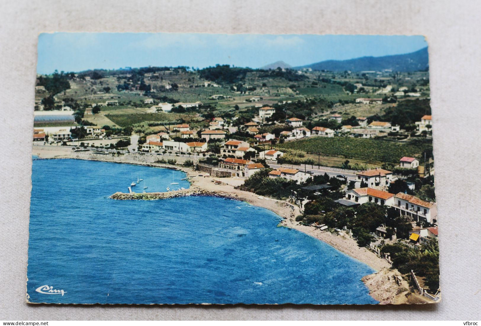 Cpm 1969, Le Pradet, vue panoramique aérienne, Var 83