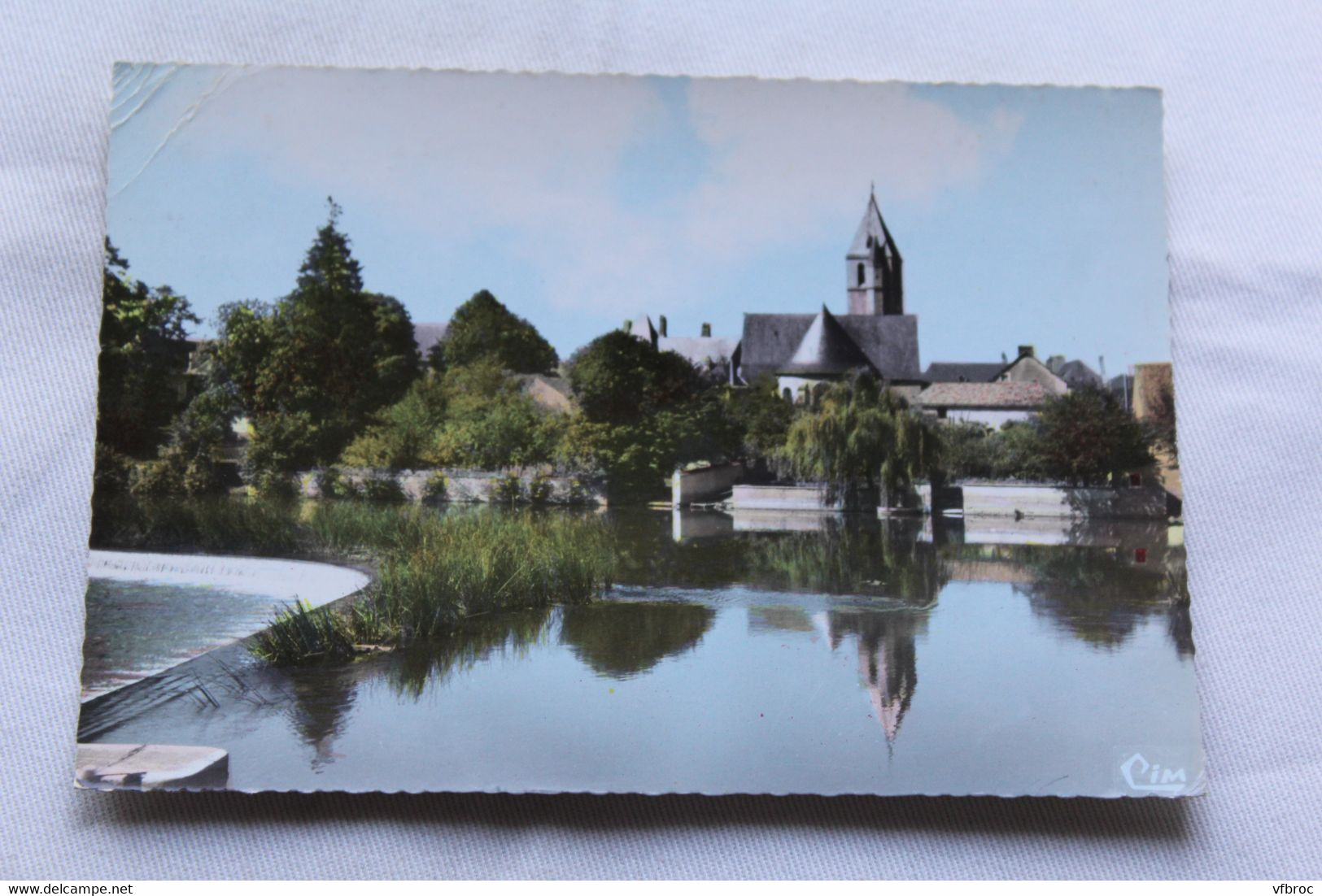 Cpm 1969, Noyen sur Sarthe, bords de la Sarthe 72