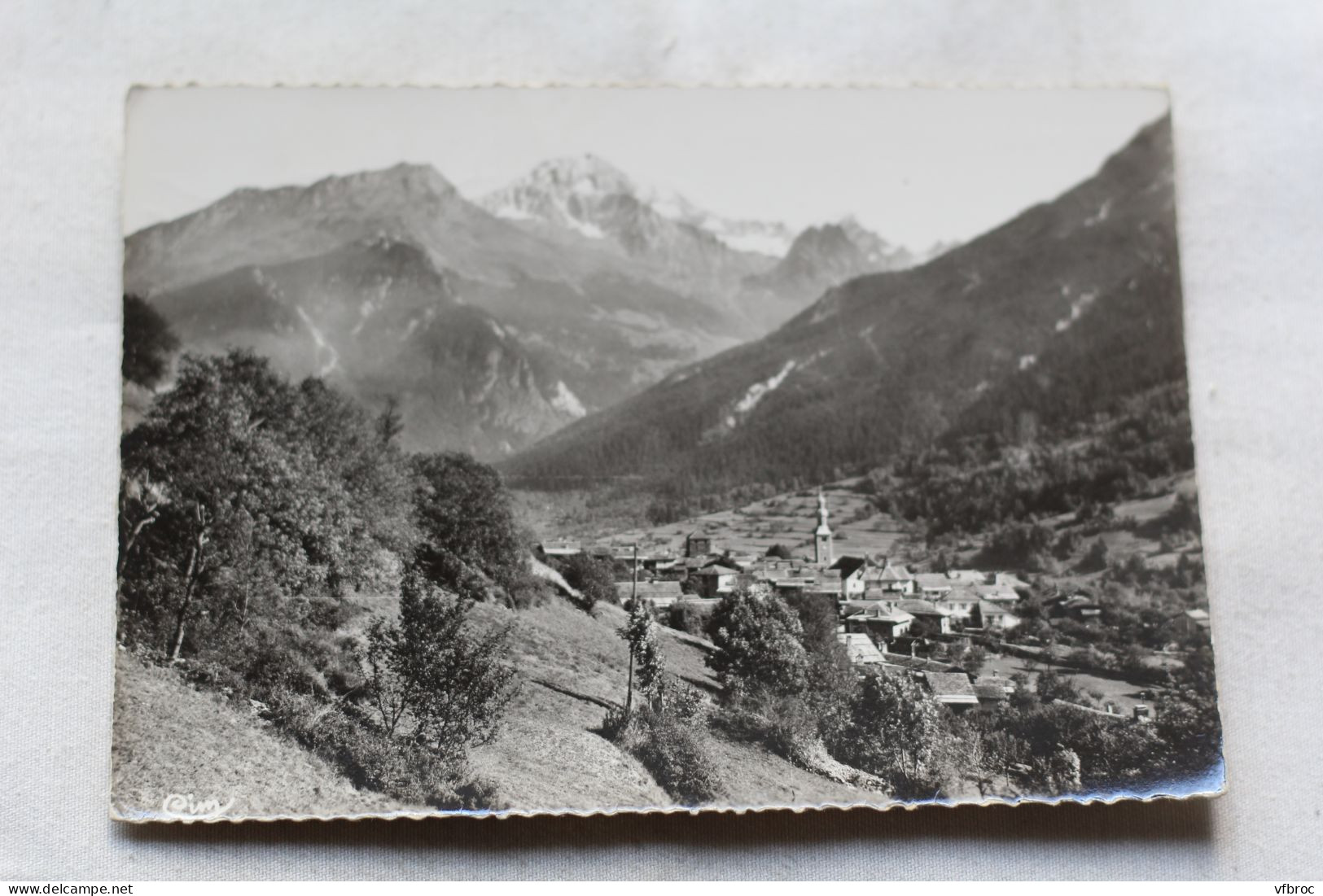 Cpm 1971, Bozel, vue générale, Savoie 73
