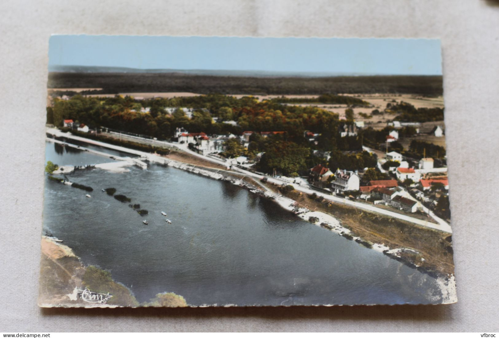Cpm 1972, Bois le Roi, le barrage, Seine et Marne 77
