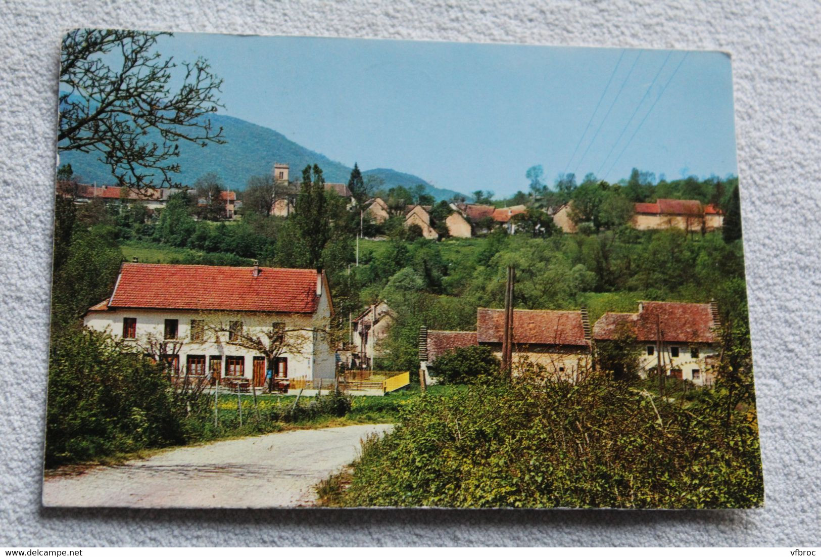Cpm 1974, Premeyzel, vue générale et hôtel au relais du gland, Ain 01